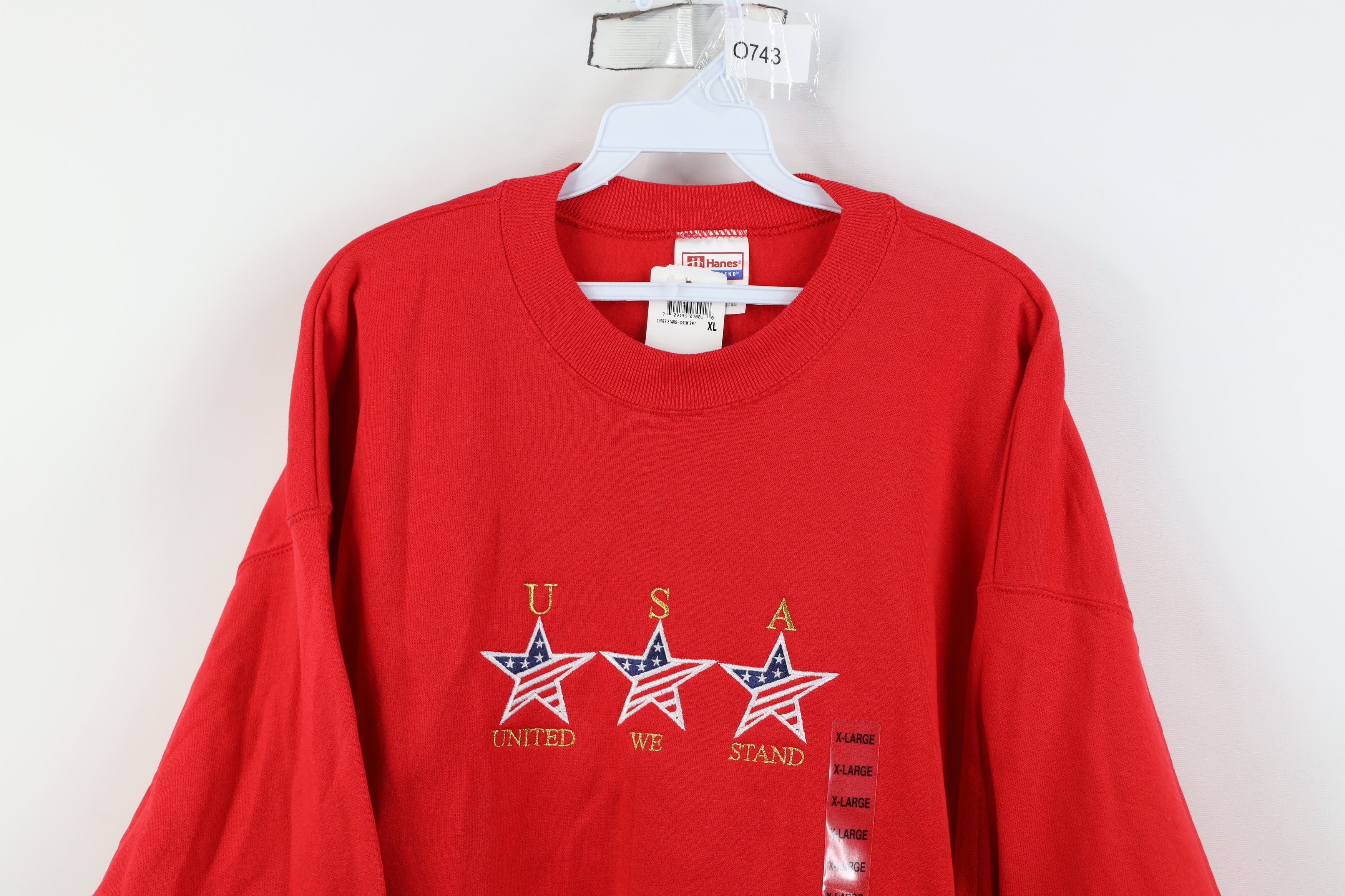 Vintage Deadstock Vintage 90s Streetwear United We Stand Sweatshirt Size XL / US 12-14 / IT 48-50 - 2 Thumbnail