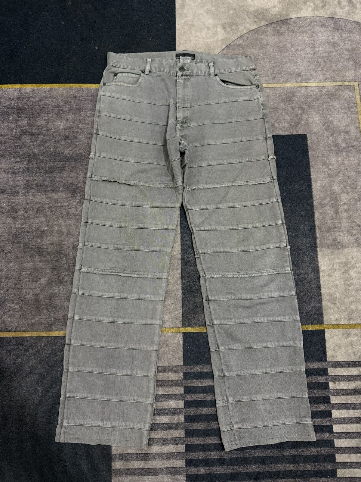 In The Attic IN THE ATTIC CUT AND PASTE DENIM PANTS Size US 33 - 1 Thumbnail