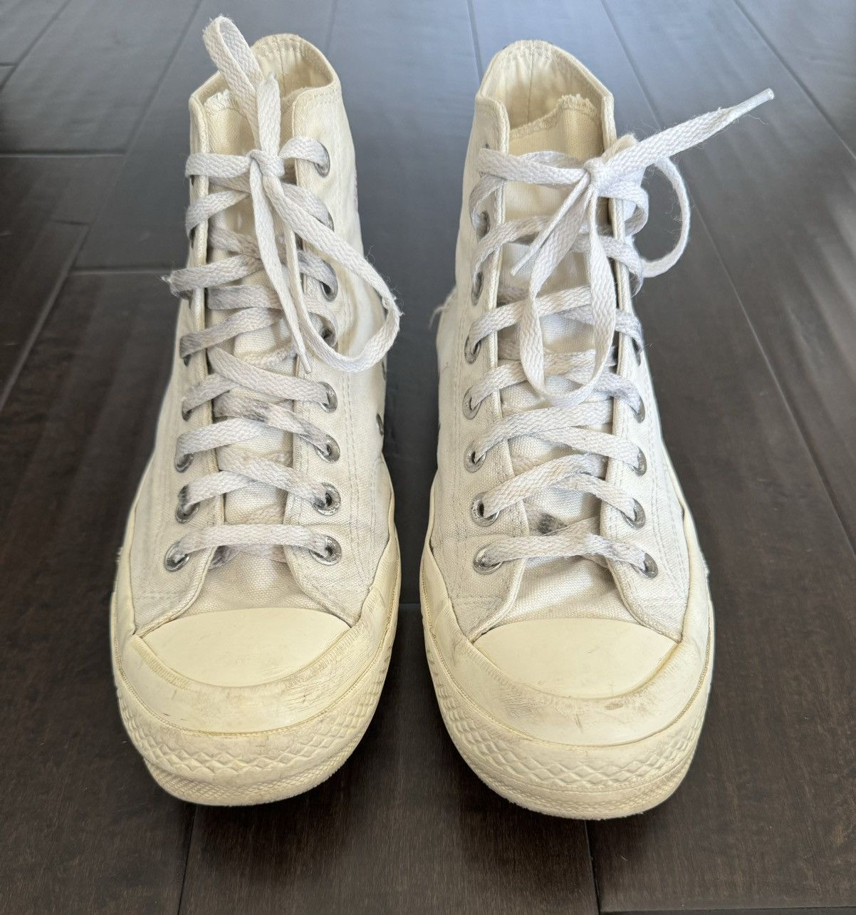 Comme des Garcons × Converse Converse X Comme Des Garcons Hi-Tops Size US 10 / IT 40 - 4 Thumbnail
