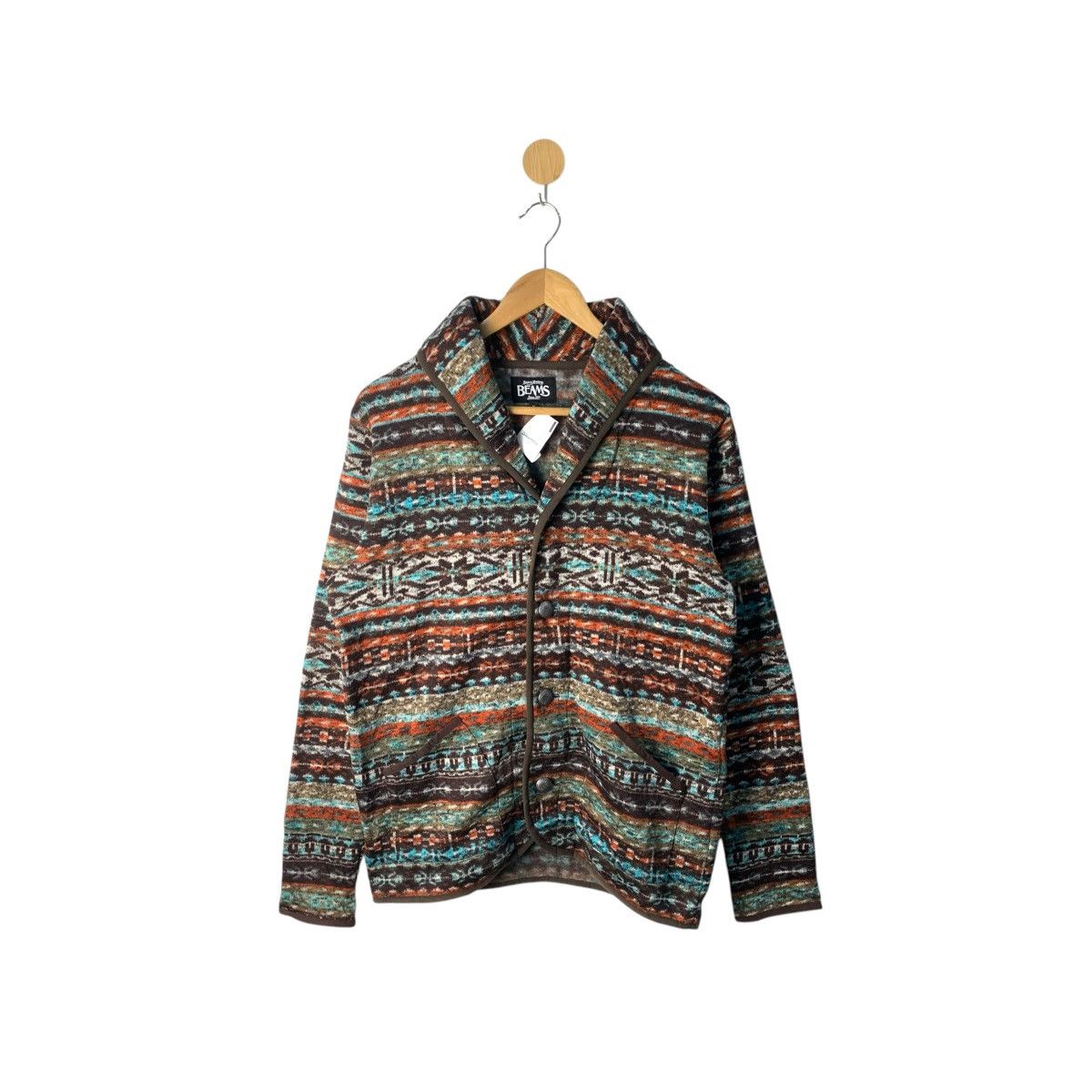 Beams Plus × Japanese Brand SALTWATER COWBOY X BEAMS FLEECE JACKET Size US M / EU 48-50 / 2 - 1 Thumbnail