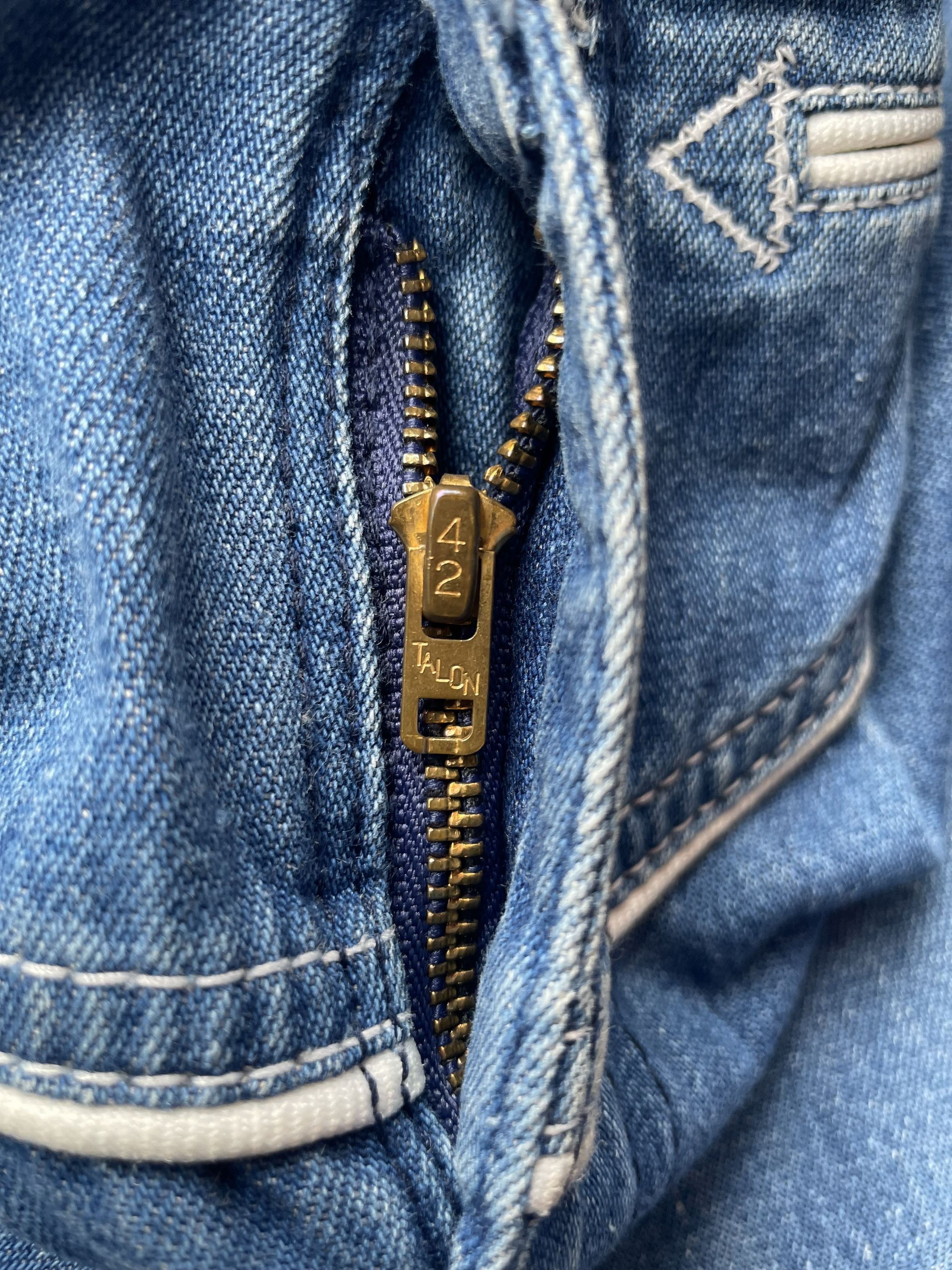 Vintage Vintage Rag City Blues Western Denim Size 26" / US 2 / IT 38 - 9 Thumbnail