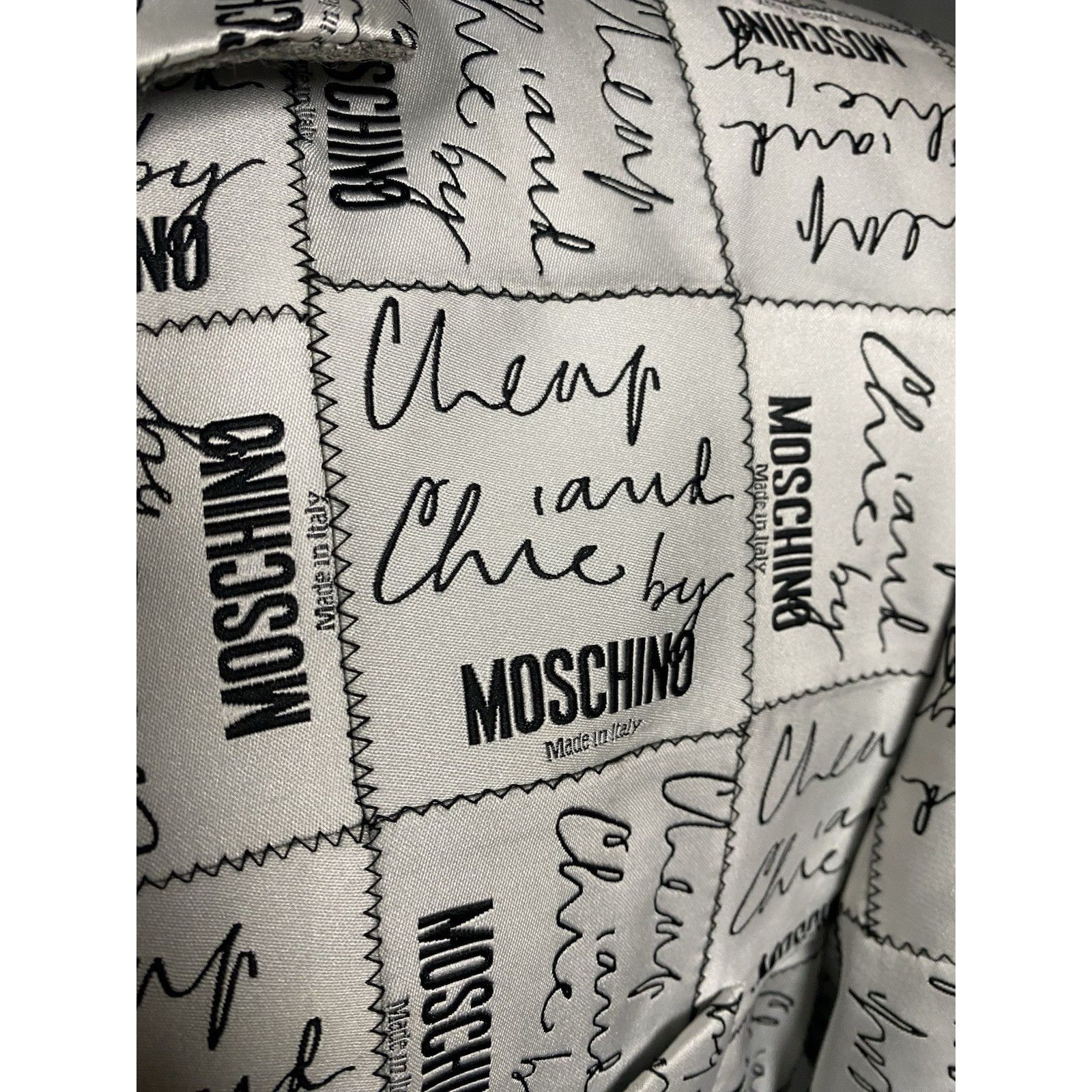 Moschino Rare & Iconic 1990's Moschino Cheap & Chic Label 3-button Bl Size 52R - 9 Thumbnail