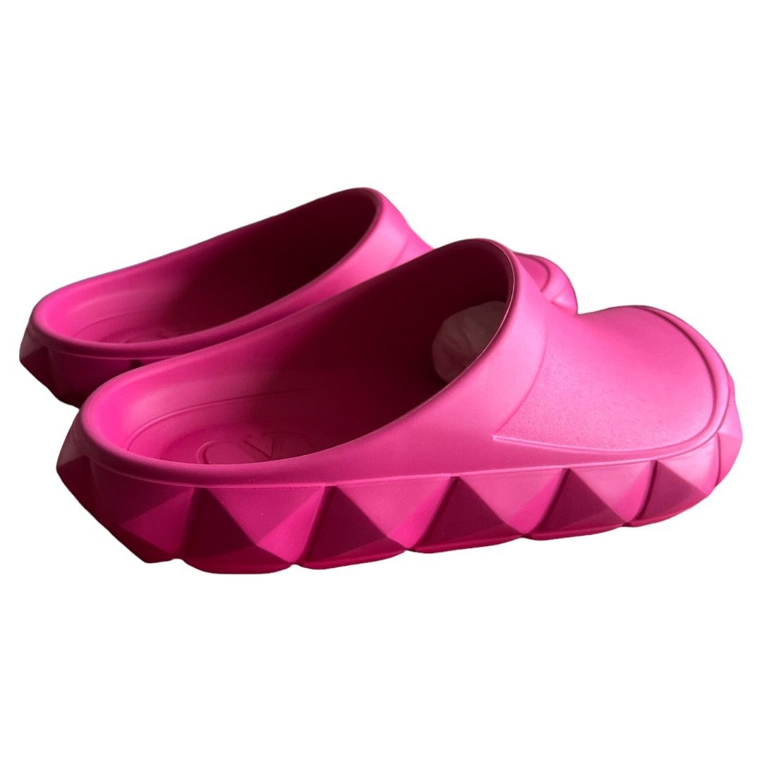 Valentino VALENTINO GARAVANI Unisex Roman Stud Turtle Mule, 39/M6/W7.5 Size US 6 / EU 39 - 2 Thumbnail