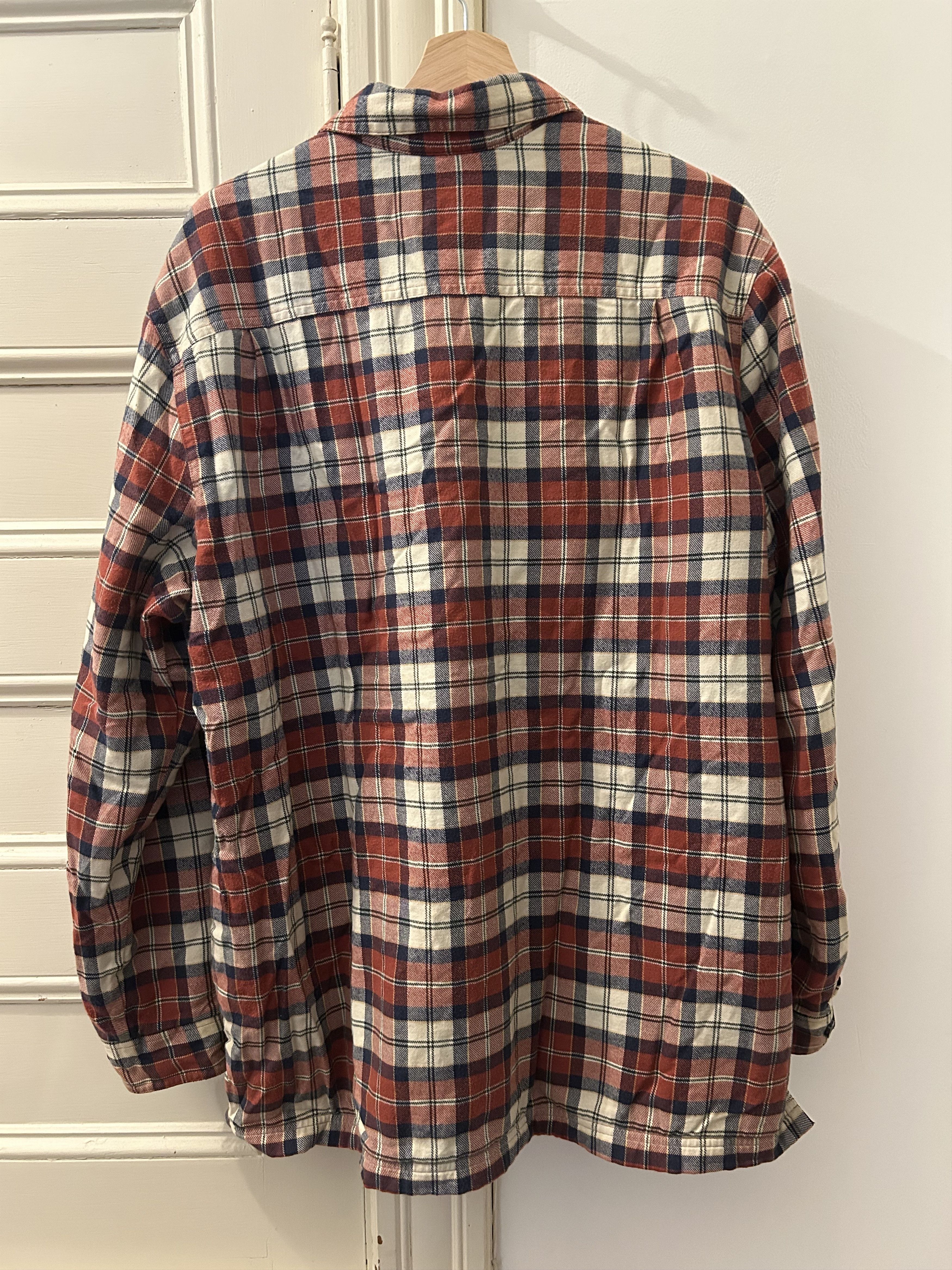 L.L. Bean L.L. Bean Fleece Lined Flannel Size US L / EU 52-54 / 3 - 3 Thumbnail