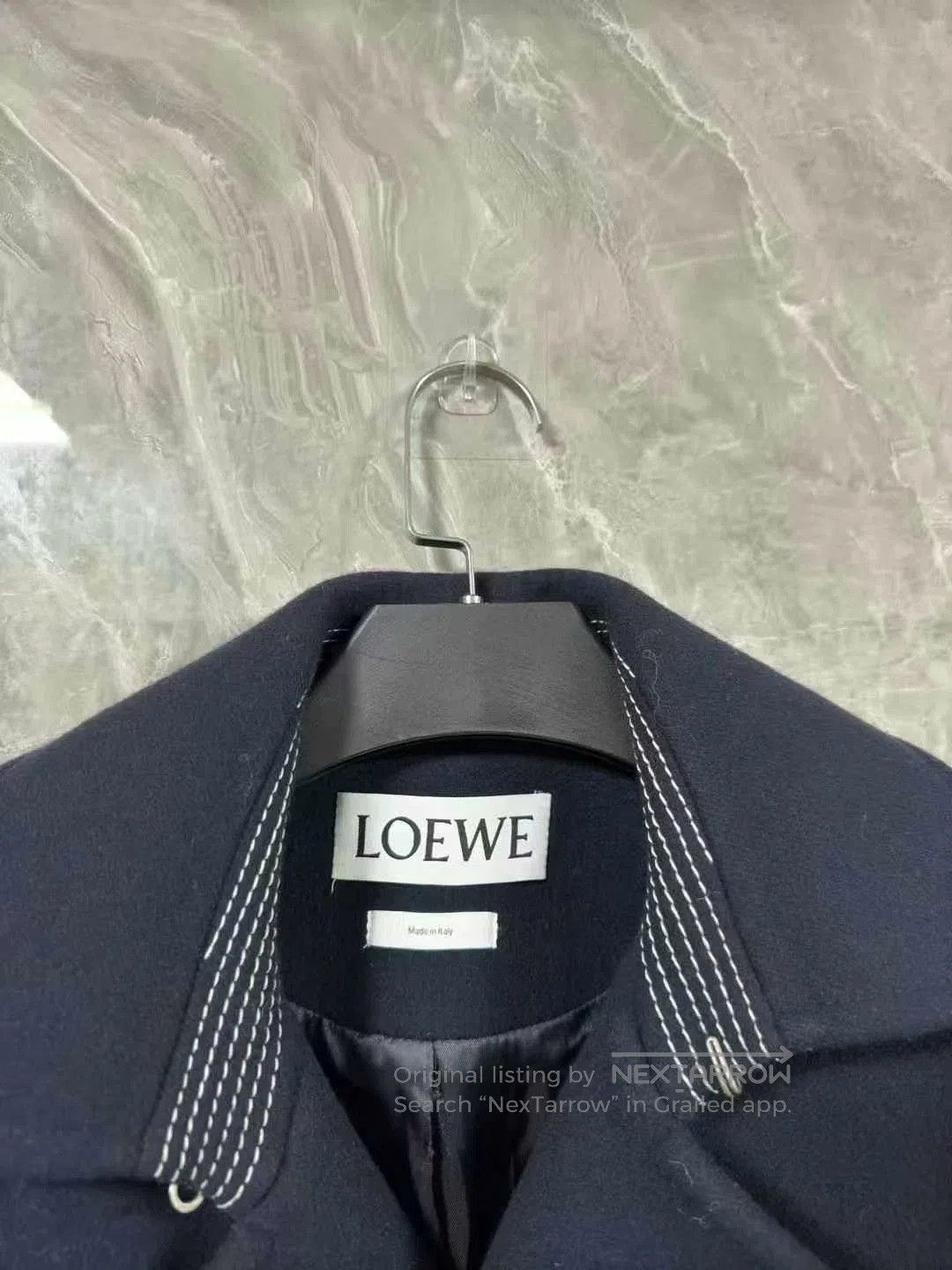 Loewe LOEWE Wool Blend Goat Cashmere Coat. Size US L / EU 52-54 / 3 - 2 Thumbnail