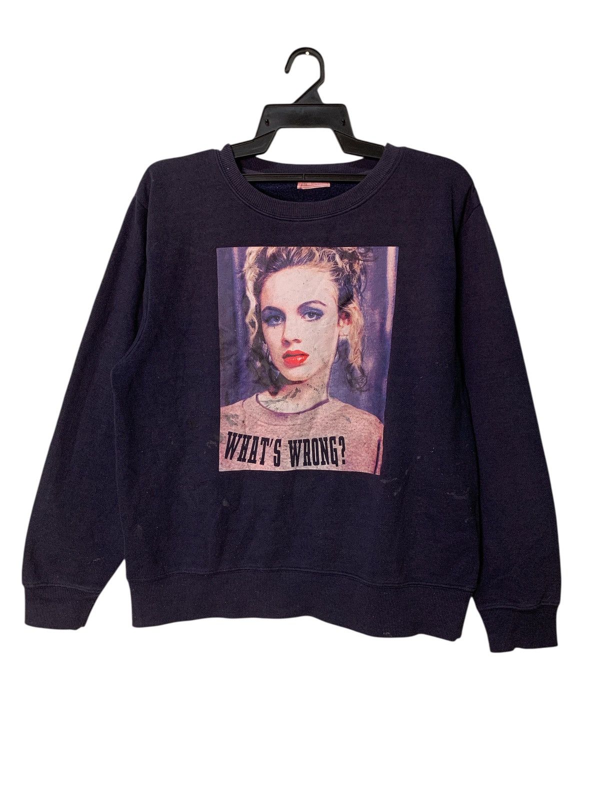 Japanese Brand Rare Design What’s Wrong? Sweatshirts Size US M / EU 48-50 / 2 - 1 Thumbnail
