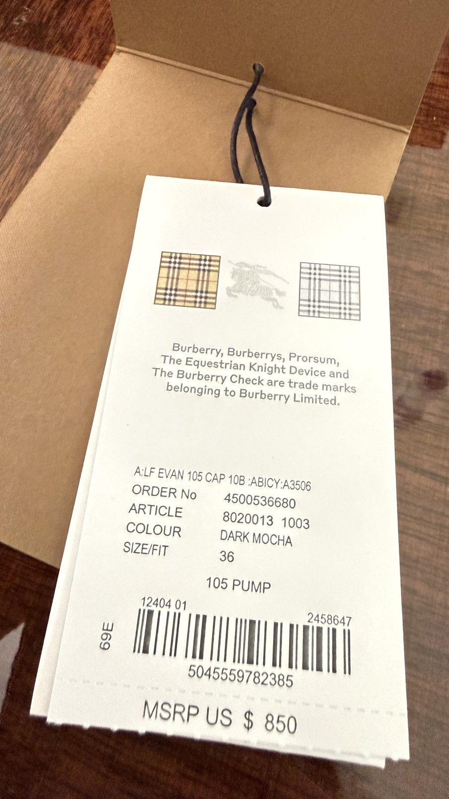 Burberry Burberry Heel Size US 6 / IT 36 - 7 Thumbnail