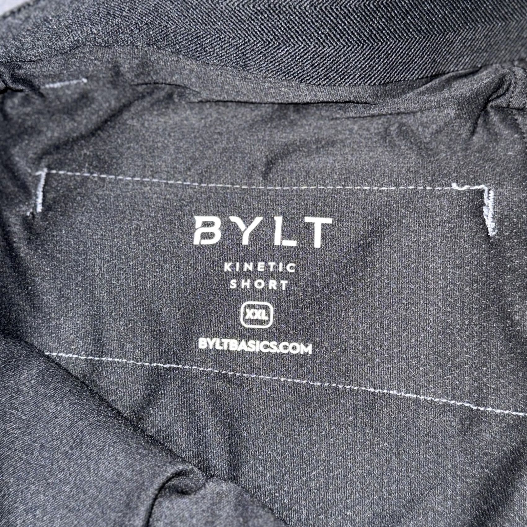 Vintage BYLT Shorts Mens 2XL Gray Kinetic Athletic Golf Casual Stretch Performance Size US 39 - 7 Thumbnail