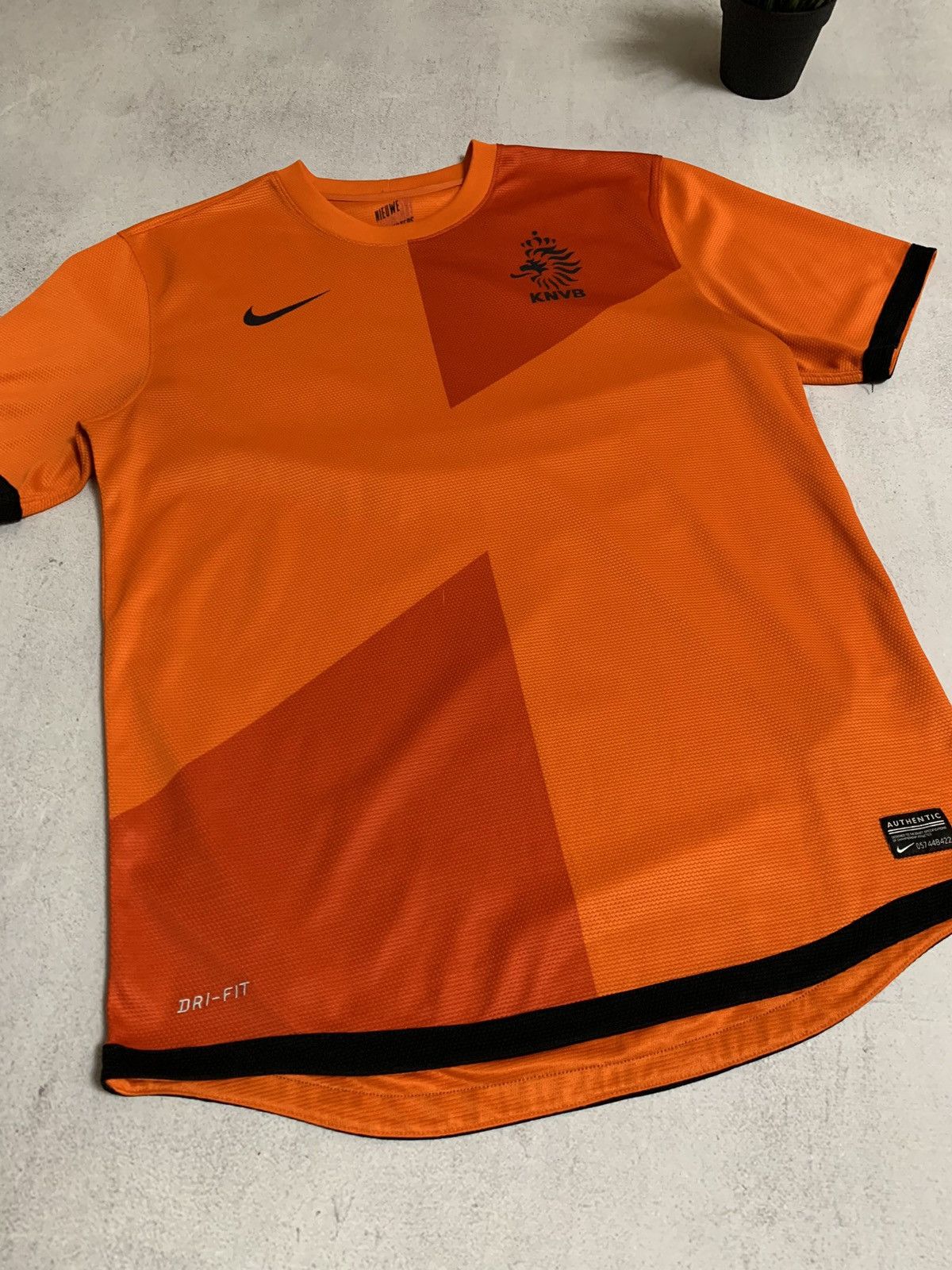 Nike × Vintage Vintage Nike Netherland KNVB Jersey T Shirt Tee 2012 Size US M / EU 48-50 / 2 - 7 Thumbnail