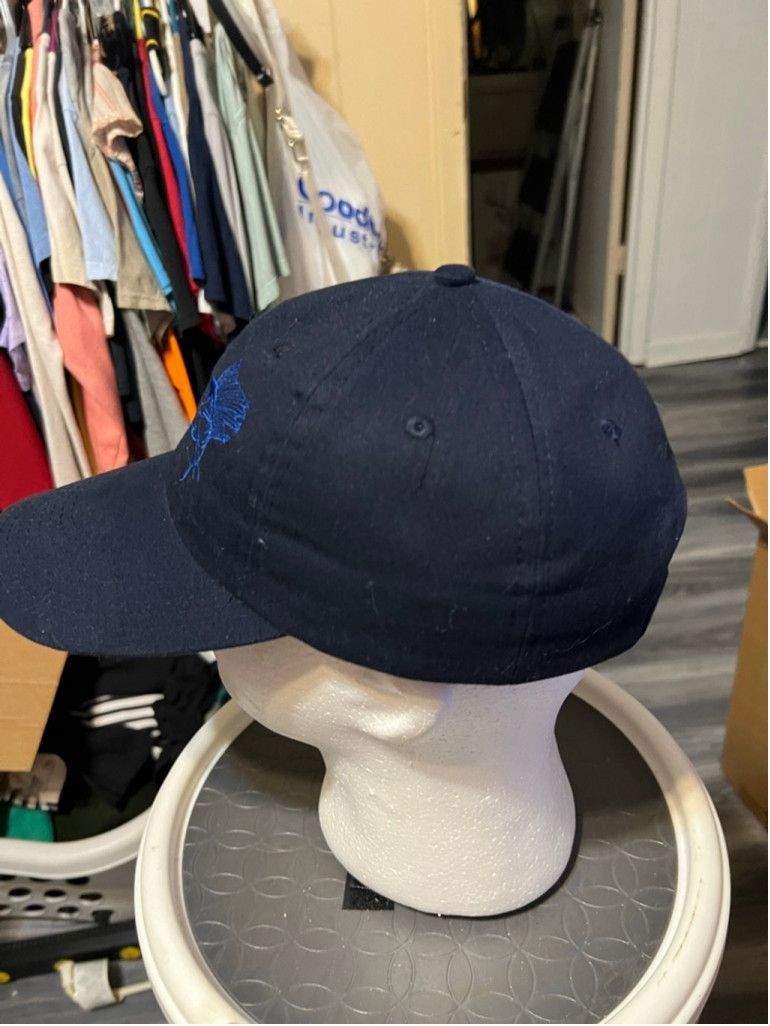Guy Harvey Men's Guy Harvey One Size Navy Blue & Blue Sailfish Hat Size ONE SIZE - 2 Thumbnail