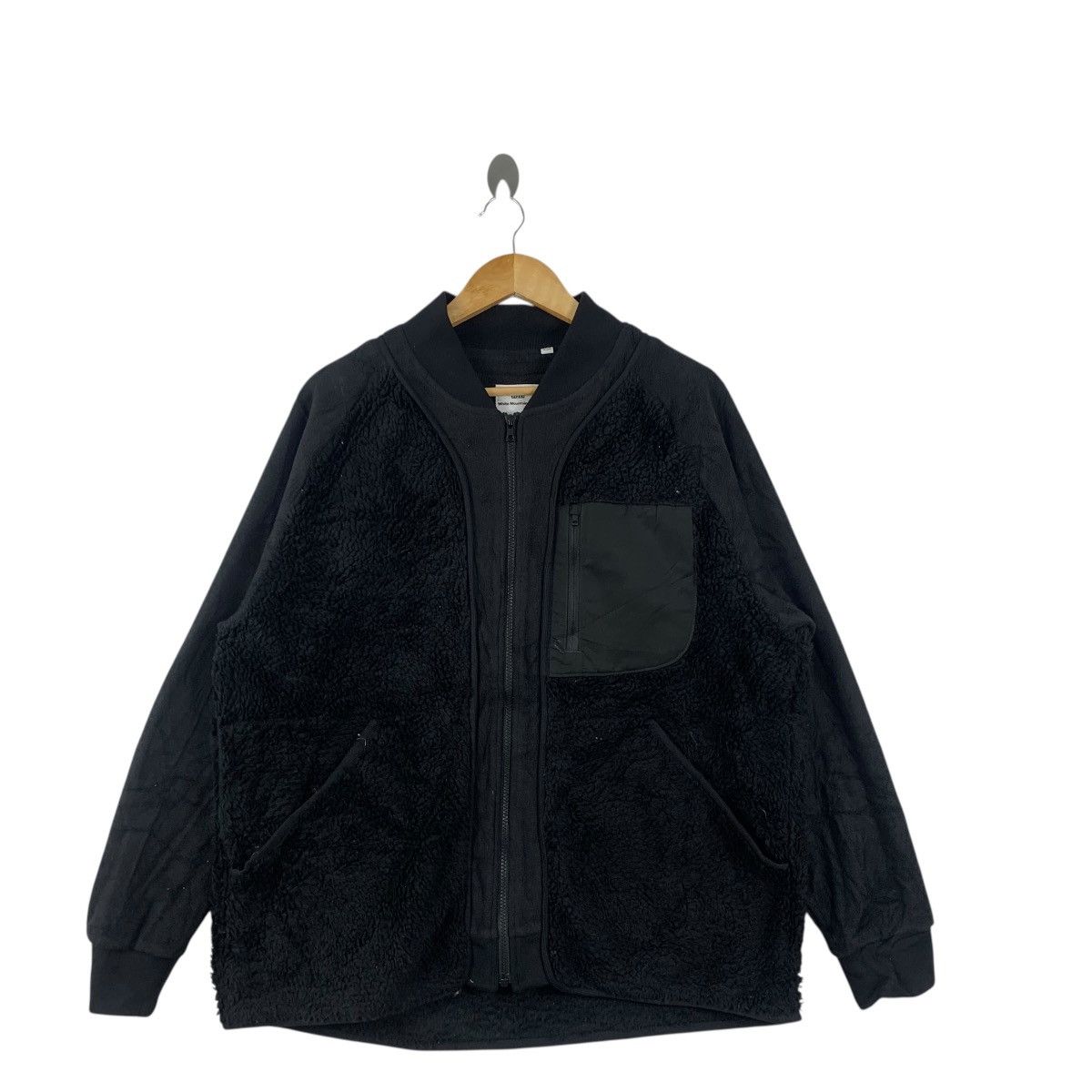 White Mountaineering WHITE MOUNTAINEERING x UNIQLO Sherpa Bulky Fleece Jacket Size US L / EU 52-54 / 3 - 4 Thumbnail