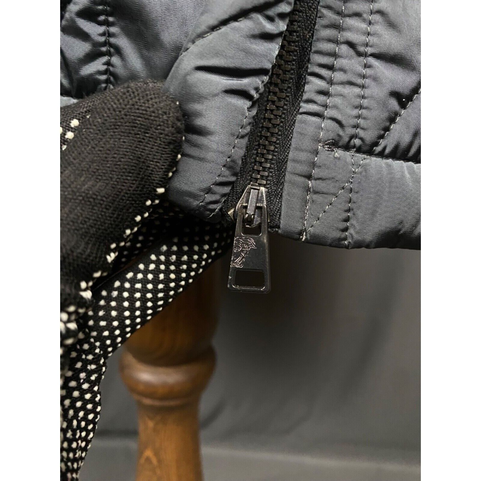 Versace MINT! Versace Collection Men's Dark Gray Quilted Sportcoat J Size US M / EU 48-50 / 2 - 11 Thumbnail