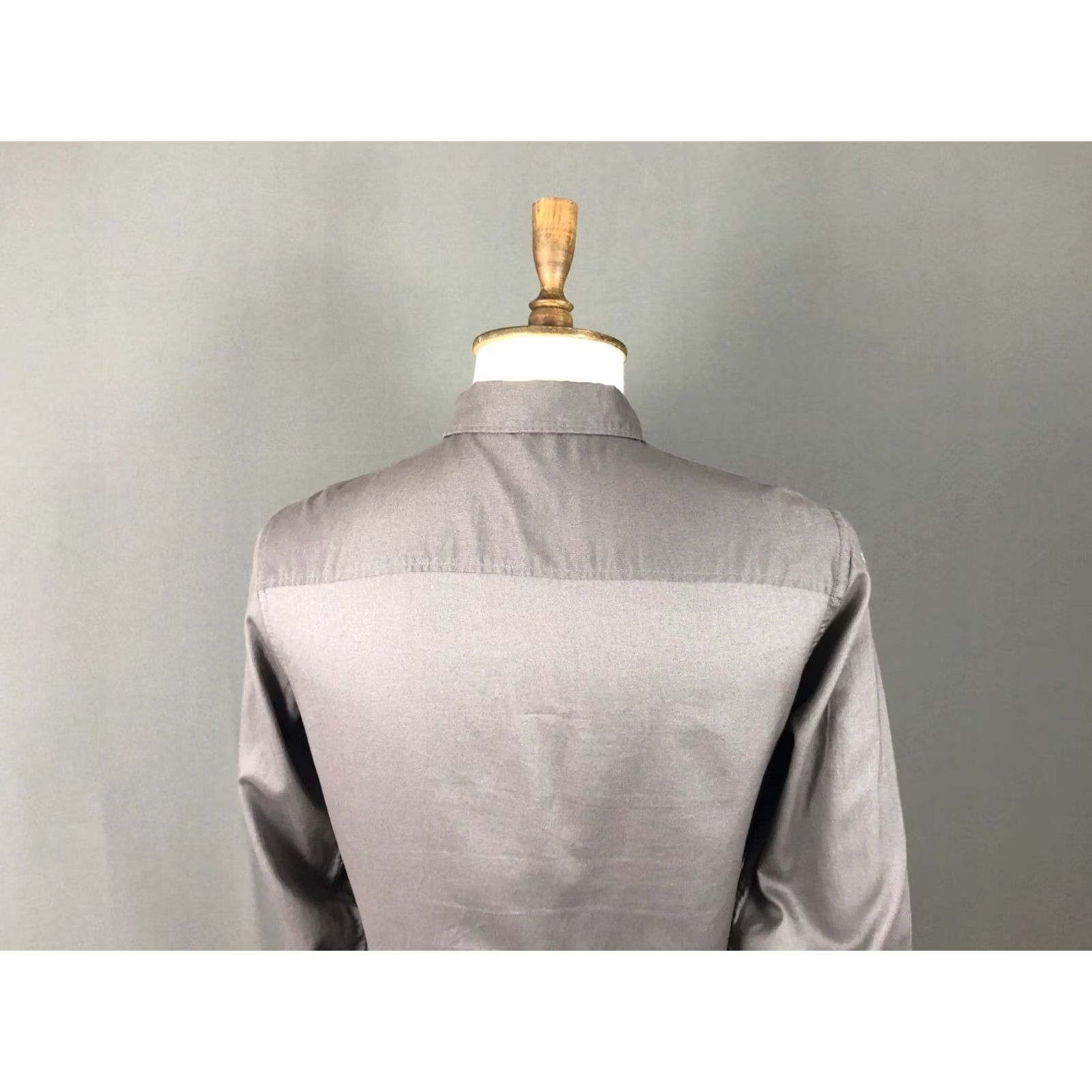 Allsaints AllSaints Bixby LS Shirt Cotton Men's Size S Brown Size US S / EU 44-46 / 1 - 5 Thumbnail