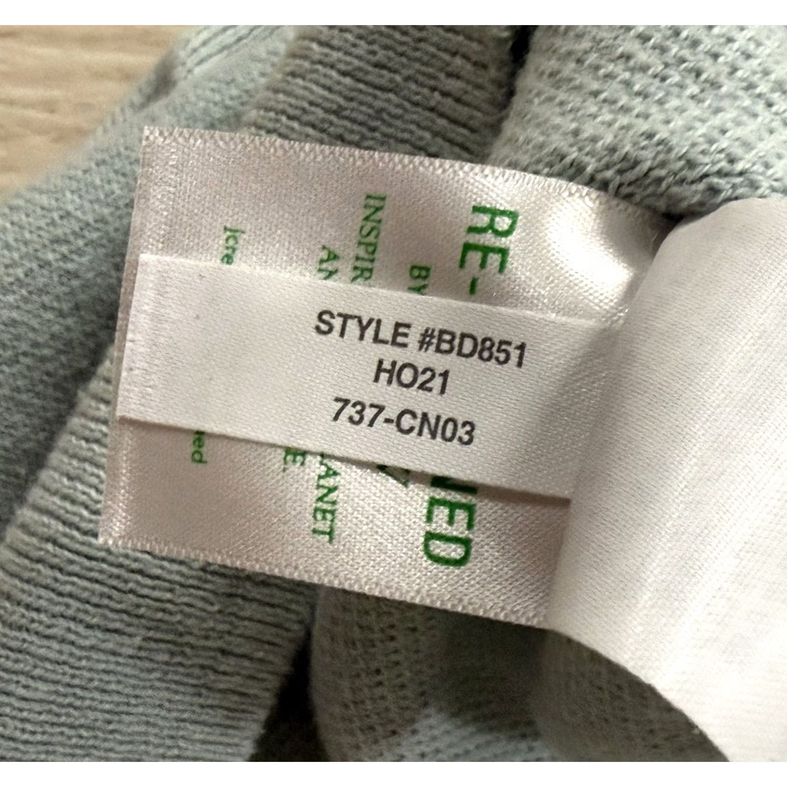 J.Crew J.Crew Women’s Landscape Jacquard Organic Cotton Knit Sweater L Multicolor Crew Neck Solid Pattern Pullover Short Sleeve? Size L / US 10 / IT 46 - 6 Thumbnail