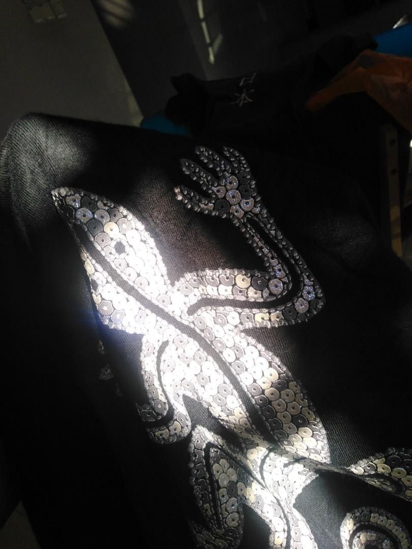 agnes b. Agnes b. Homme Sequin Lizard LS Tee Size US S / EU 44-46 / 1 - 8 Thumbnail