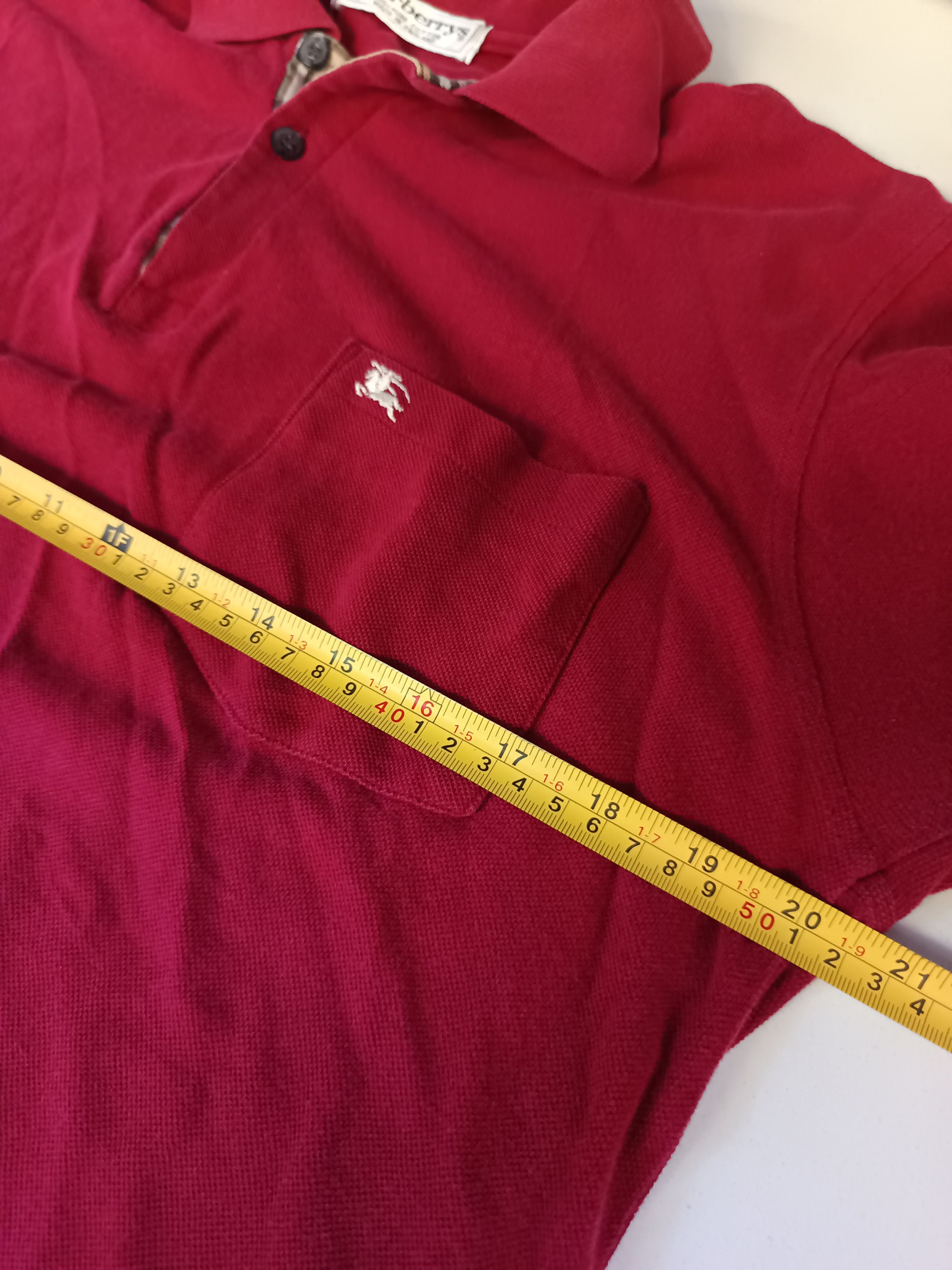 Burberry Vintage 80s burberry s polo Size US M / EU 48-50 / 2 - 4 Thumbnail