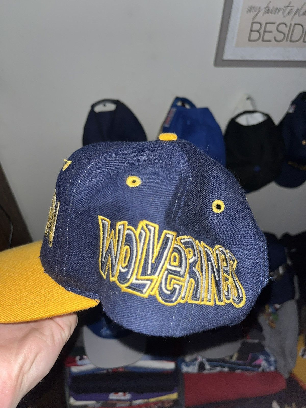 Vintage Vintage Michigan wolverines SnapBack Size ONE SIZE - 2 Thumbnail