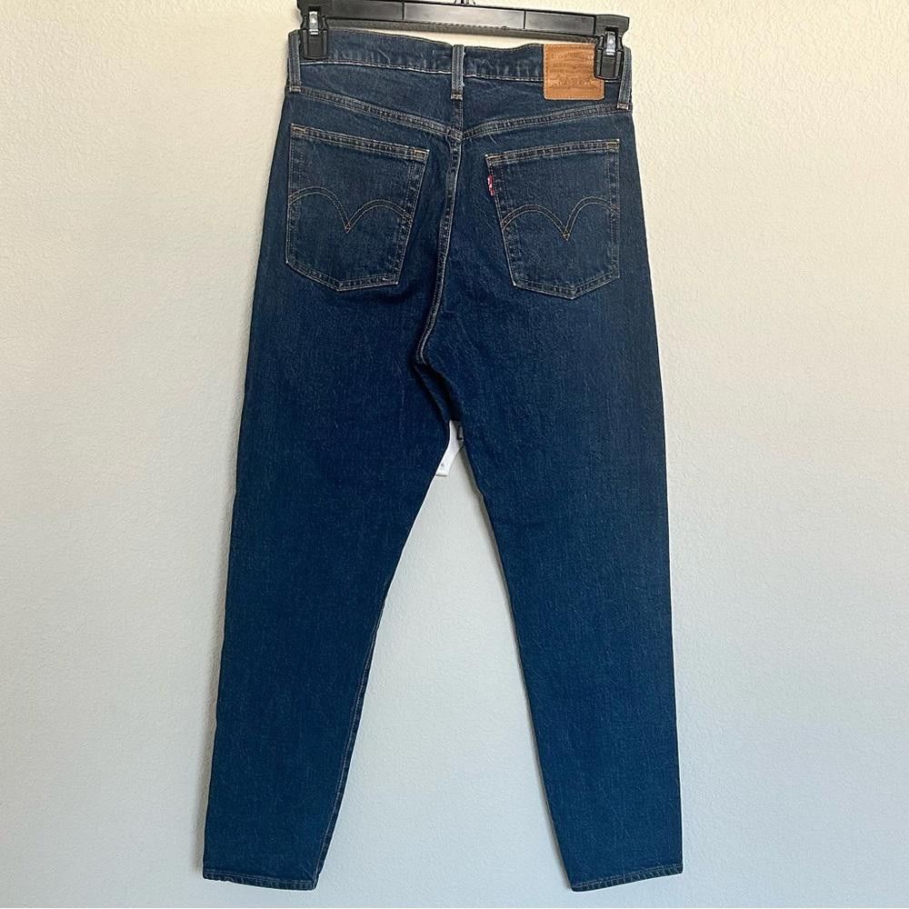 Levi's Levi’s Wedgie Jeans Icon Fit In Life’s Work Dark Wash 28 Size 28" / US 6 / IT 42 - 5 Thumbnail