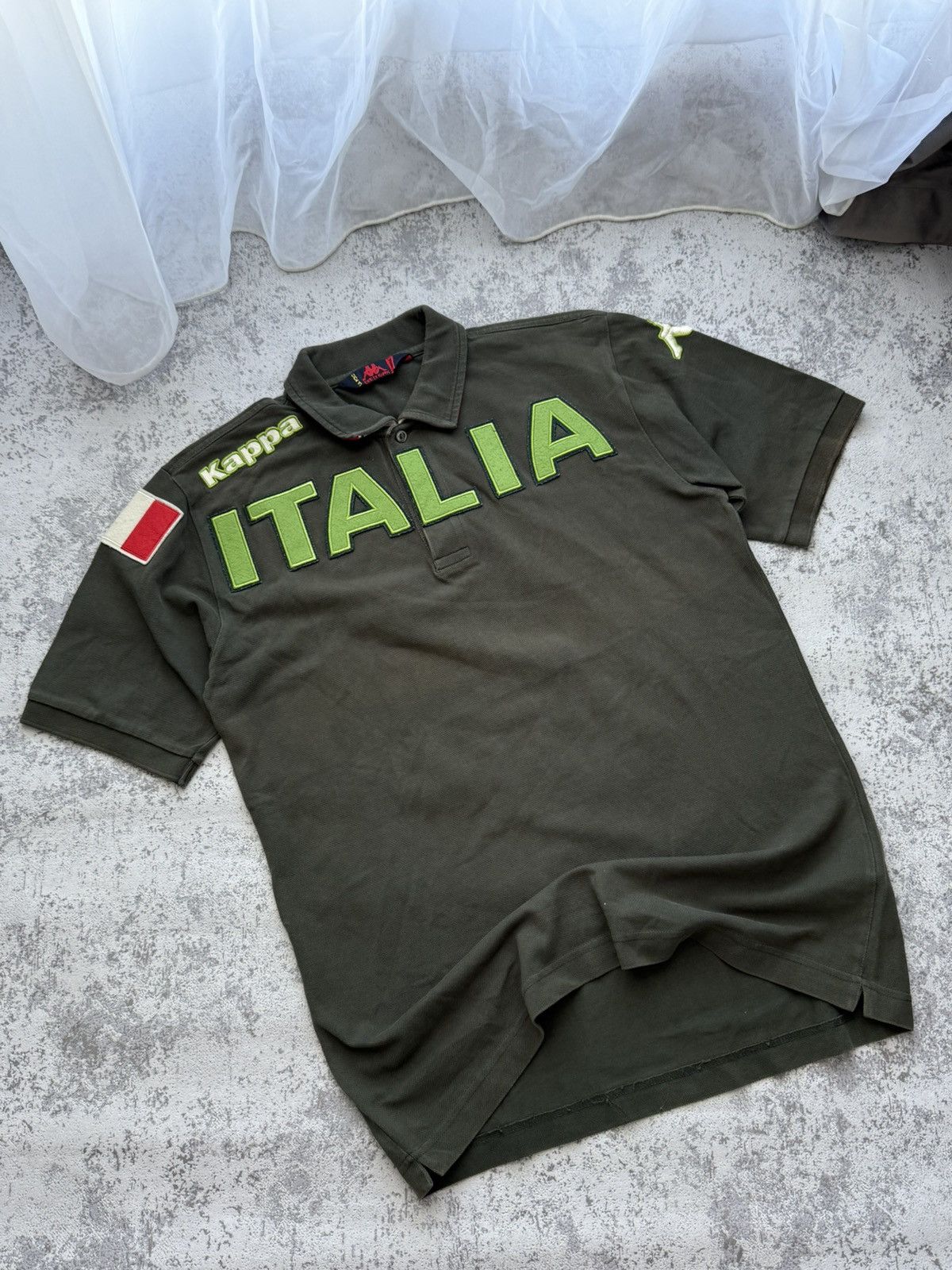Vintage Italia Rugby Kappa Polo T-Shirt