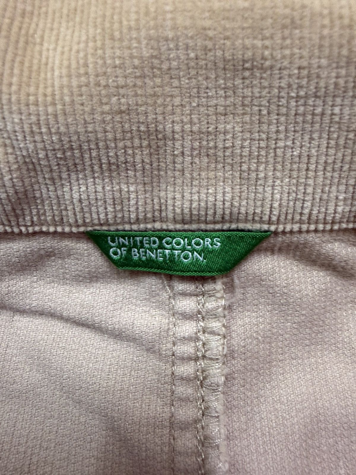 United Colors Of Benetton United colors of Benetton beige corduroy blazer Jacket Size XS / US 0-2 / IT 36-38 - 9 Thumbnail