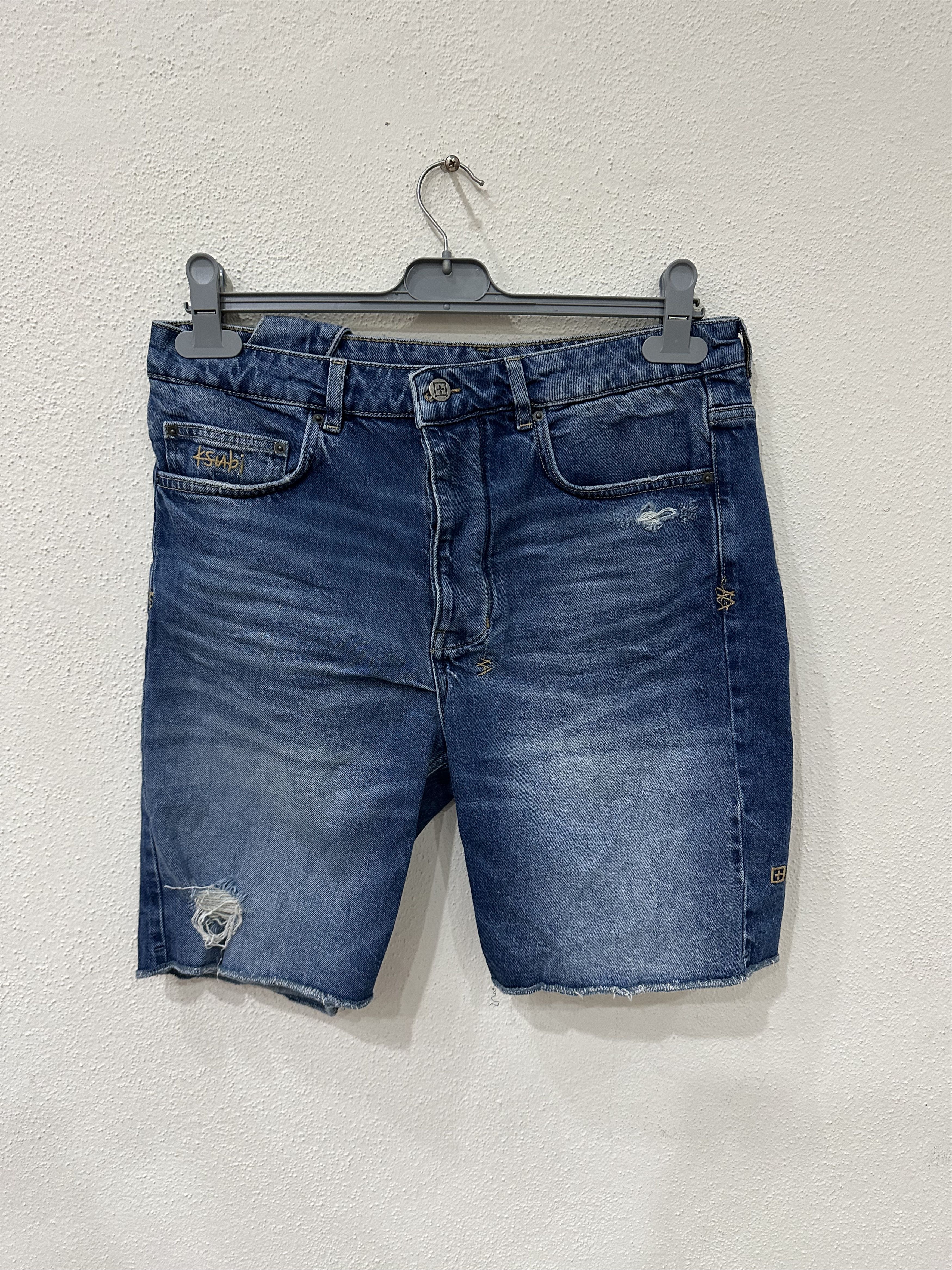 Ksubi Ksubi Denim Shorts Blue Size 34 RARE Size US 34 / EU 50 - 1 Thumbnail