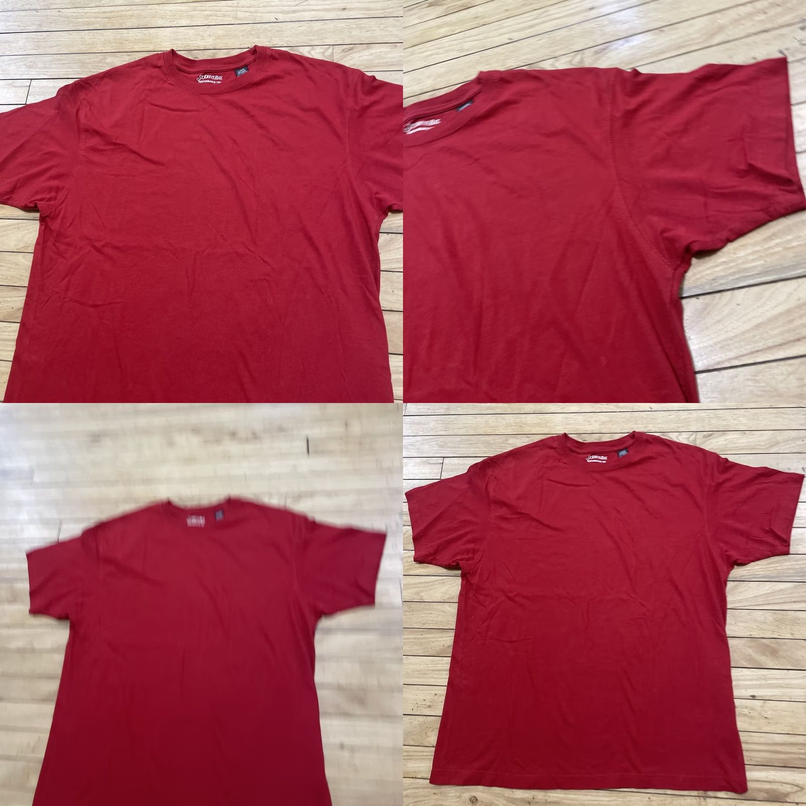Vintage VINTAGE St. John's Bay Performance Tee Men L Red Christmas Cabin Crew Capsule 90s Y2k Casual Shirt Long Sleeve Button-Up Collared Crew Neck Size US L / EU 52-54 / 3 - 10 Thumbnail