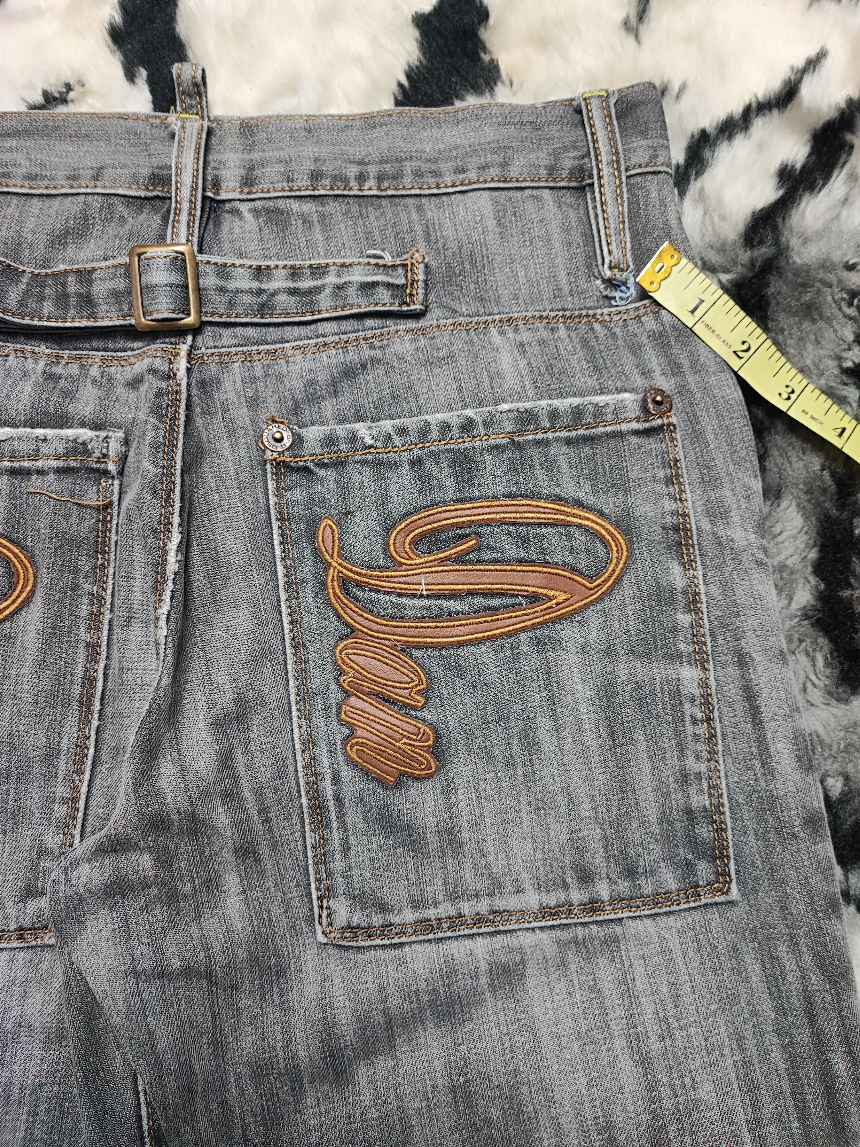 Dsquared2 Holy Grail - Dsquared2 Denim Buckle Belt Size US 28 / EU 44 - 11 Thumbnail