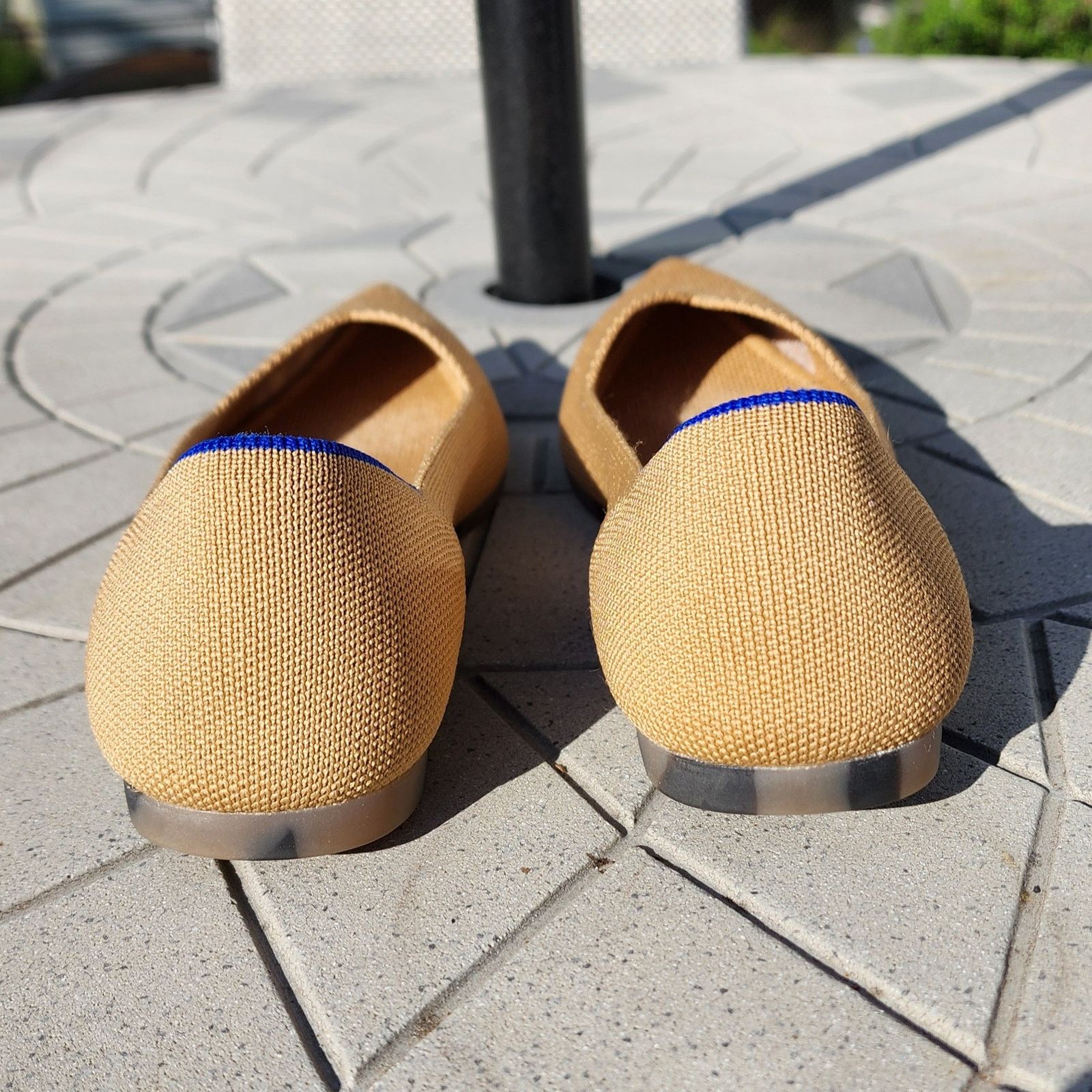 Designer Rothy's The Point Amber Knit Ballet Flats 8 Size US 8 / IT 38 - 6 Thumbnail
