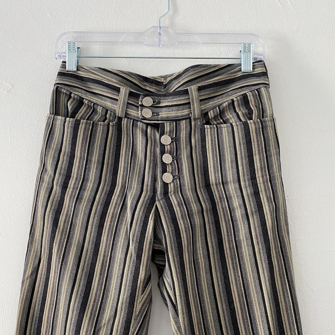 Tornado Mart striped flared jeans Size 26" / US 2 / IT 38 - 2 Thumbnail