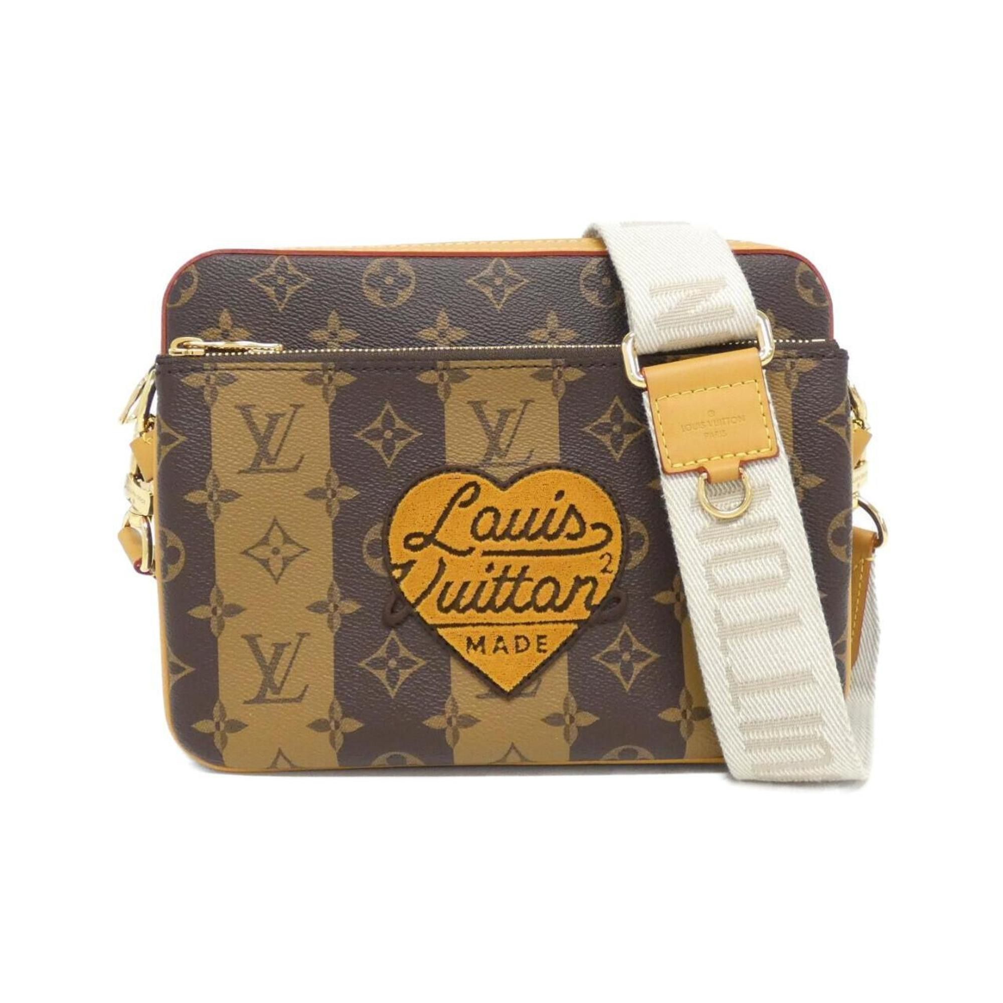 Louis Vuitton Monogram Stripe (LV Squared) Trio Messenger