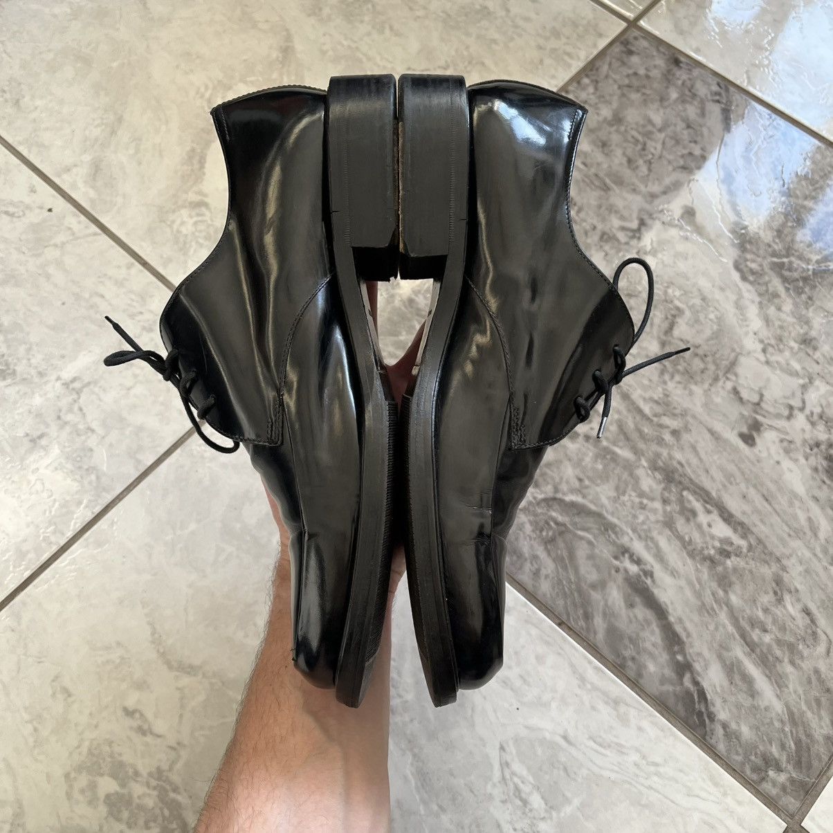 Hugo Boss Vintage Platform Leather Hugo Boss Boots Underground Look Size US 9 / EU 42 - 19 Thumbnail