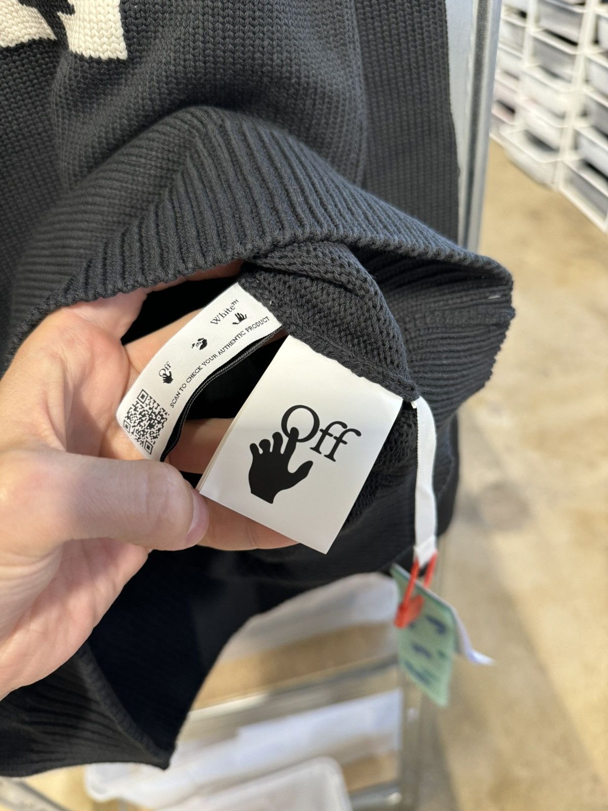 Off-White Off-White Single Arrow Sweater NEW 900$ Size US M / EU 48-50 / 2 - 5 Thumbnail
