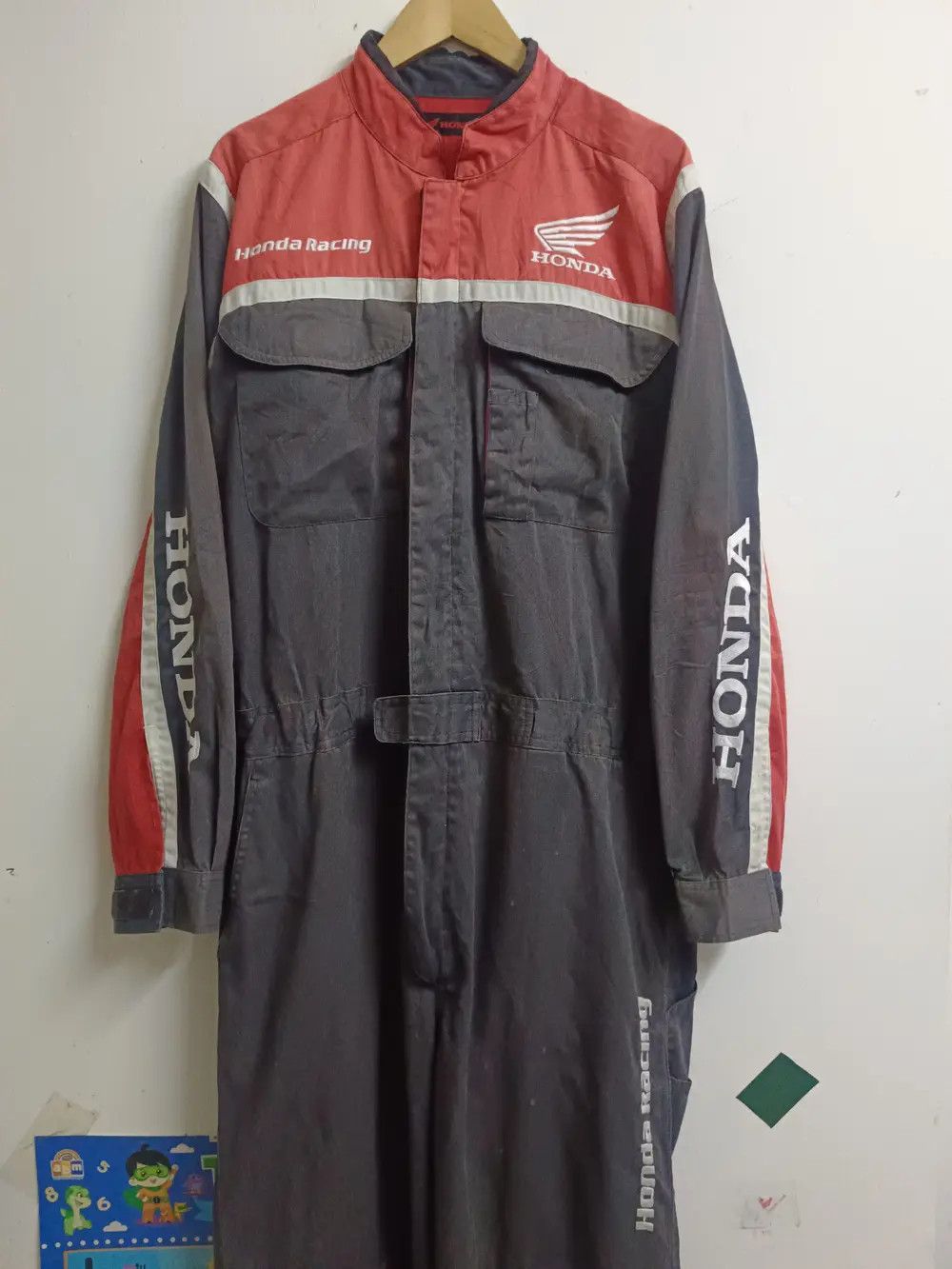 Honda Honda racing Coverall vintage embroidery logo Size US 40 / EU 56 - 4 Thumbnail