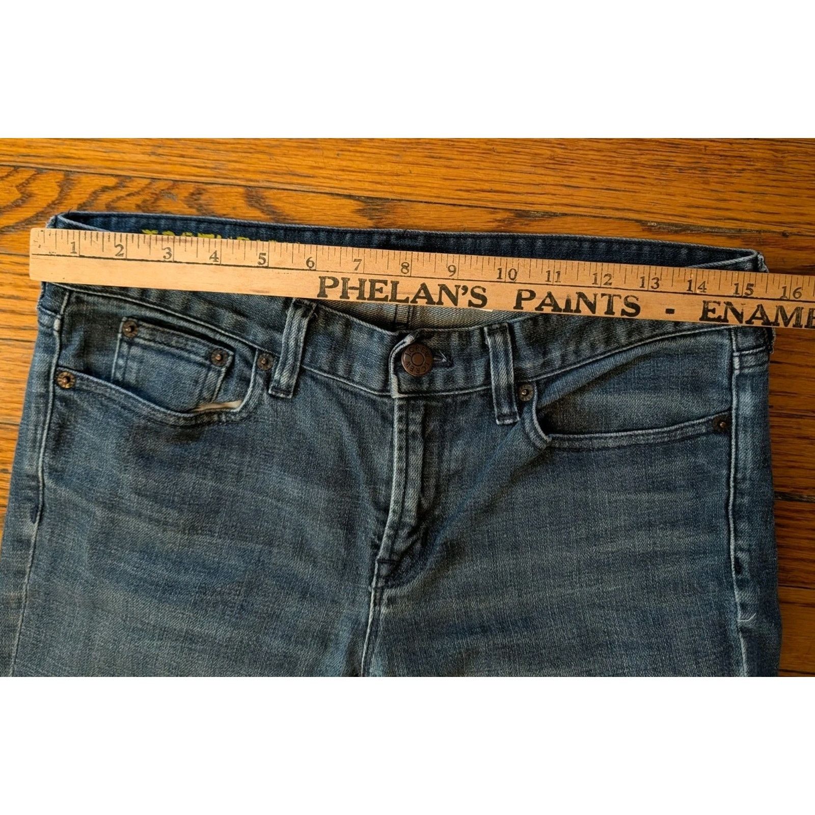 J.Crew J. Crew Toothpick Stretch Jeans Women's Size 29 Size 29" - 5 Thumbnail