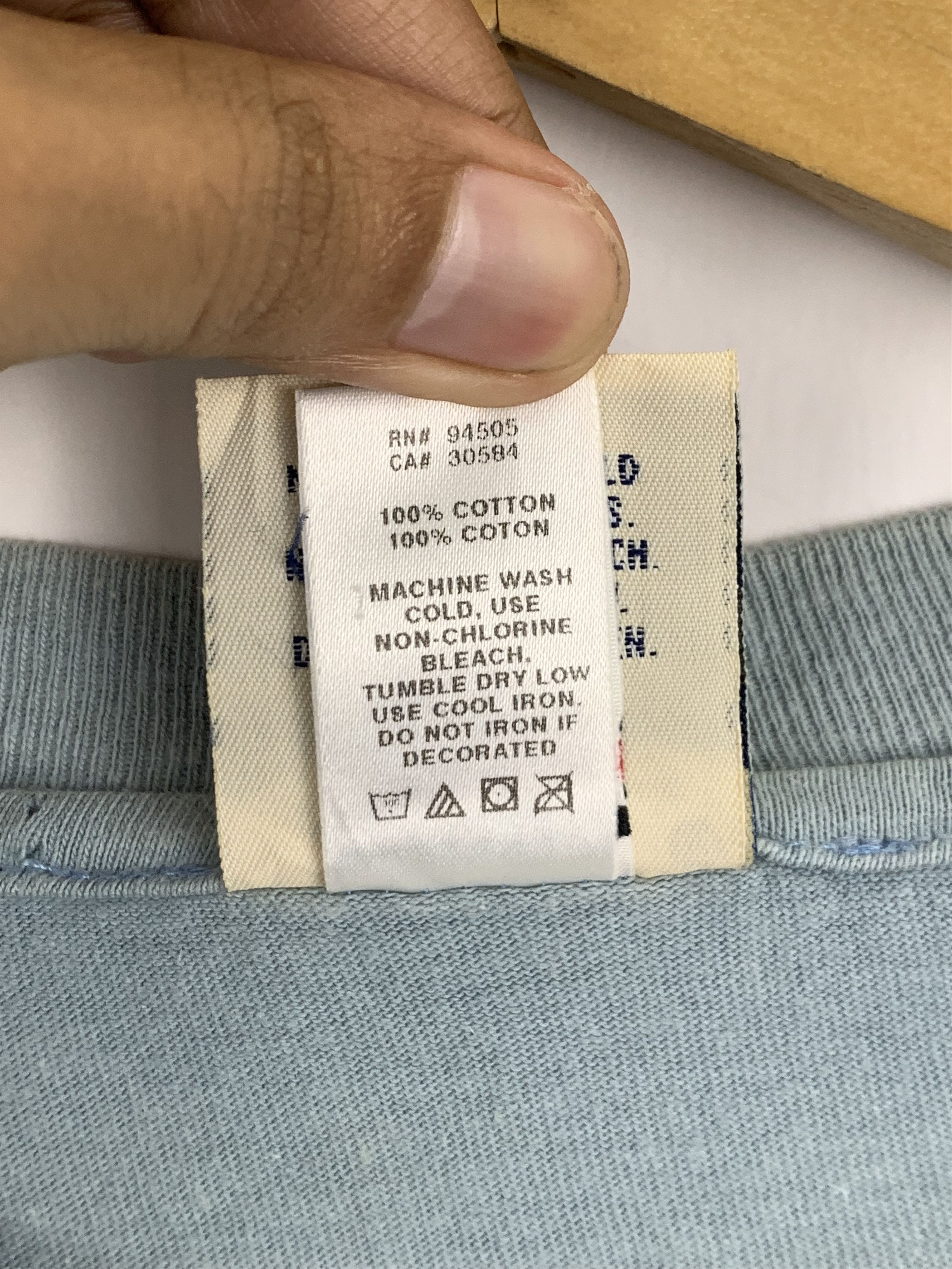 Vintage Vintage 90s Bc Ethic Tee TA0107 Size US M / EU 48-50 / 2 - 7 Thumbnail