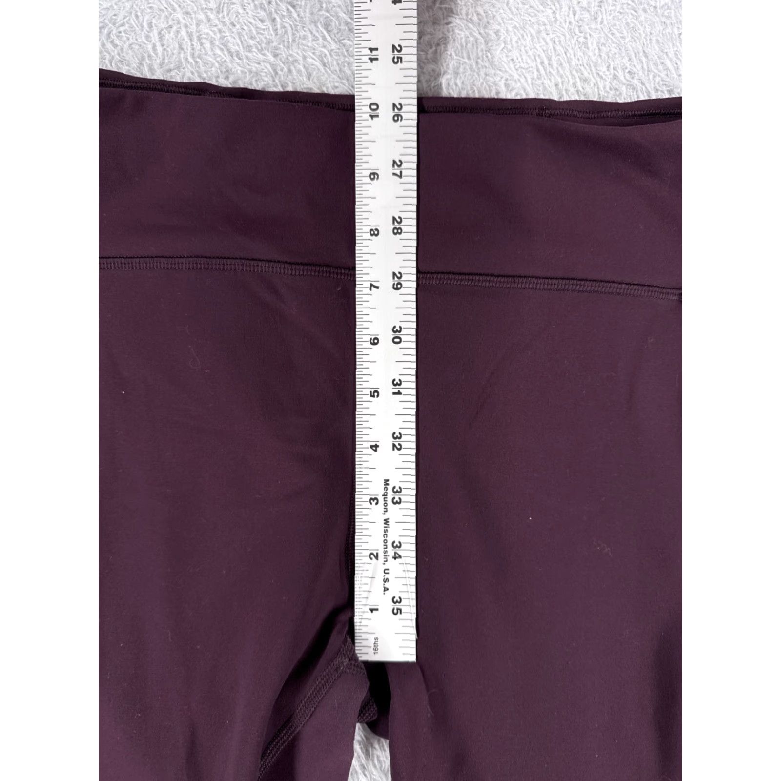 Lululemon Lululemon Pants Women 10 Red In Movement Crop Everlux 19" Training Tapered Cropped Pockets Zip Pocket Activewear Running & Jogging Men/Women? Size 32" / US 10 / IT 46 - 7 Thumbnail