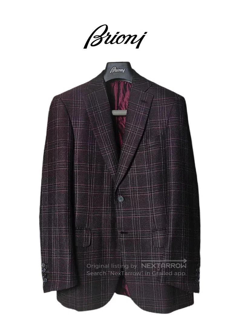 Brioni Brioni Cashmere and silk handmade single-breasted suit Size US M / EU 48-50 / 2 - 1 Thumbnail