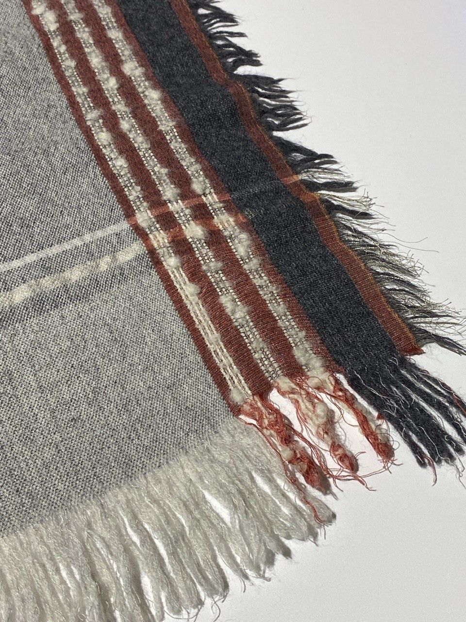 Etro Etro Milano Paisley Scarf Wool Cashmere Silk Size ONE SIZE - 6 Thumbnail