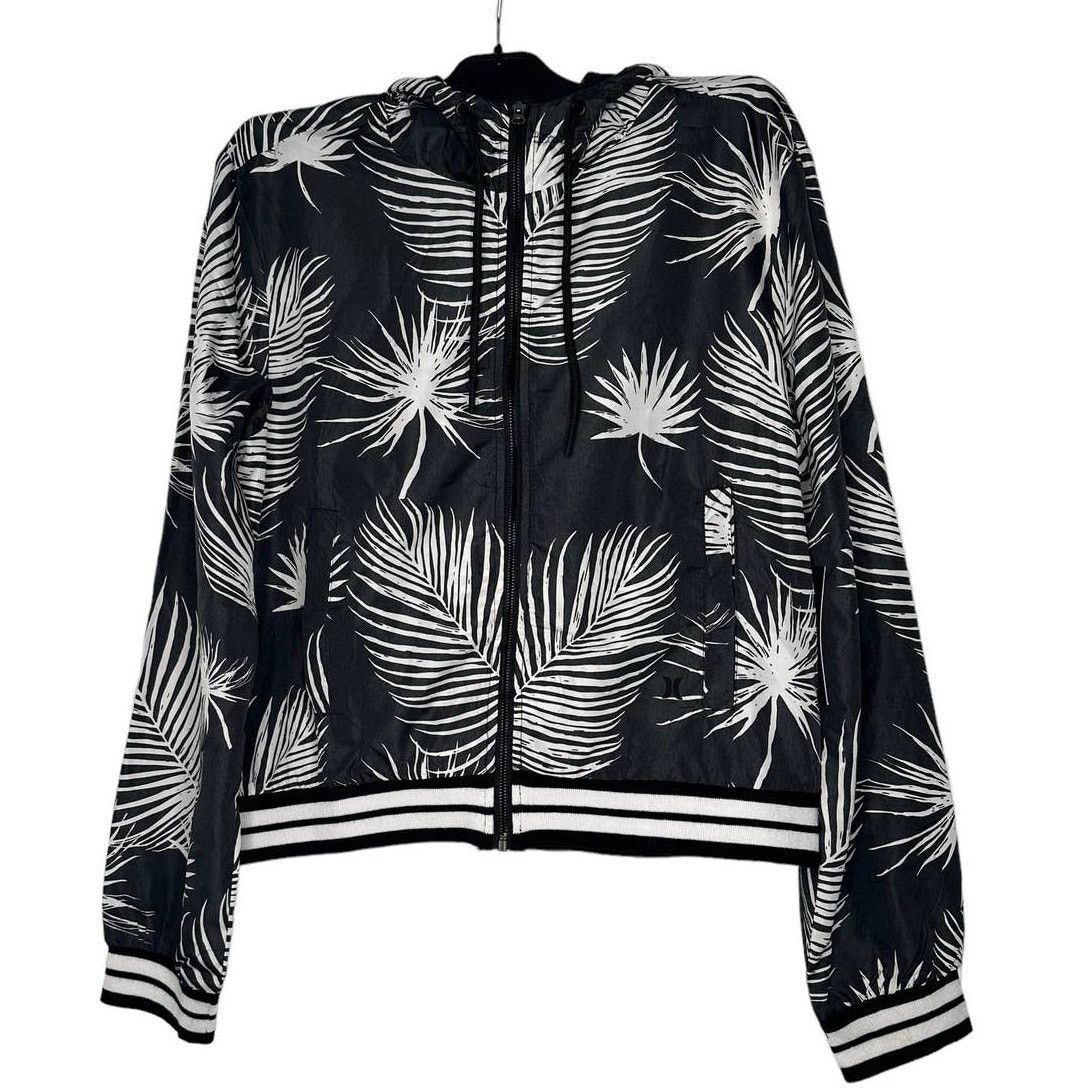Hurley Hurley Hooded Full-Zip Windbreaker Jacket Palms XS Size XS / US 0-2 / IT 36-38 - 1 Thumbnail