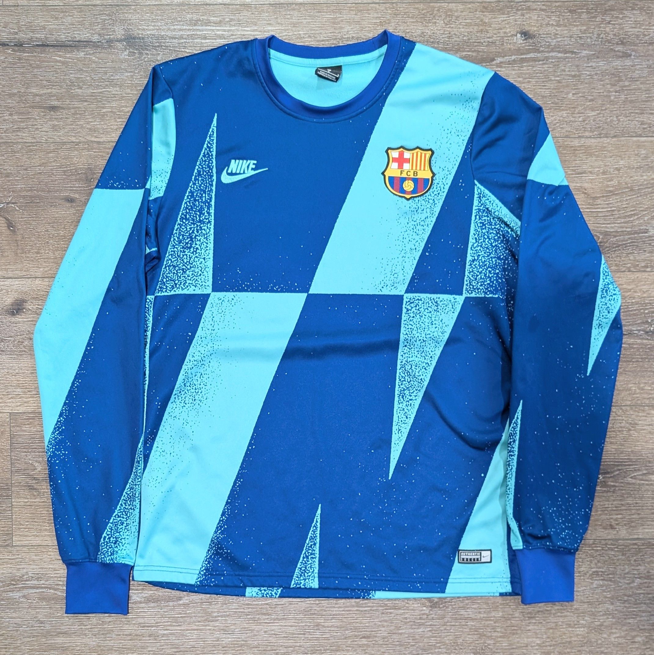 Nike Nike FC Barcelona UEFA Champions League 19/20 longsleeve Size US L / EU 52-54 / 3 - 1 Thumbnail