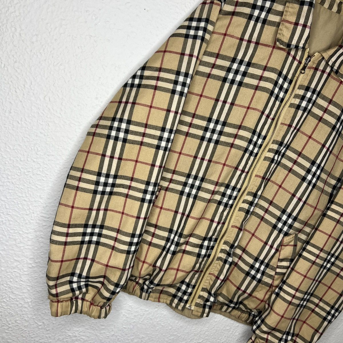 Burberry London Nova Check Jacket Reversible Beige