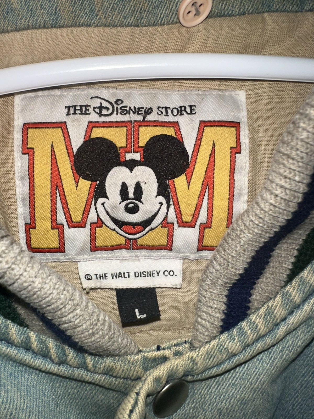 Mickey Mouse Vintage Mickey Mouse Varsity Jacket Size US L / EU 52-54 / 3 - 5 Thumbnail