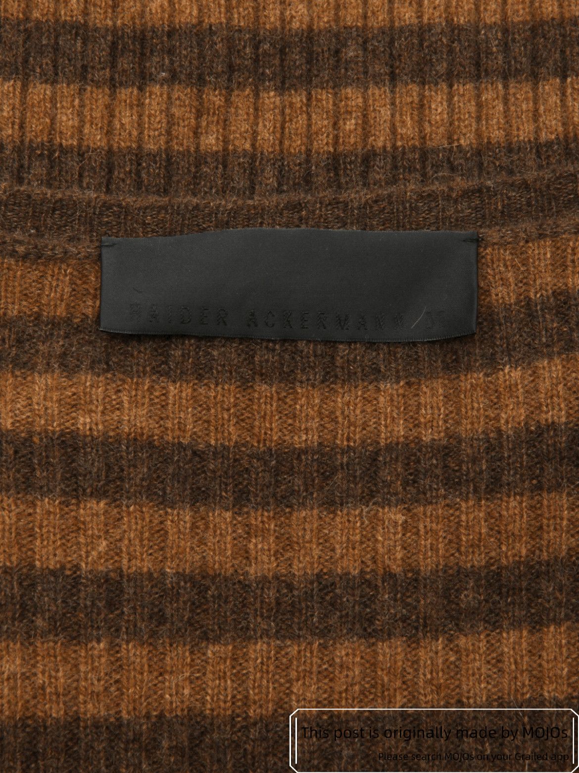 Haider Ackermann Haider Ackermann Oversized Stripe Wool Knitwear Size US M / EU 48-50 / 2 - 5 Thumbnail