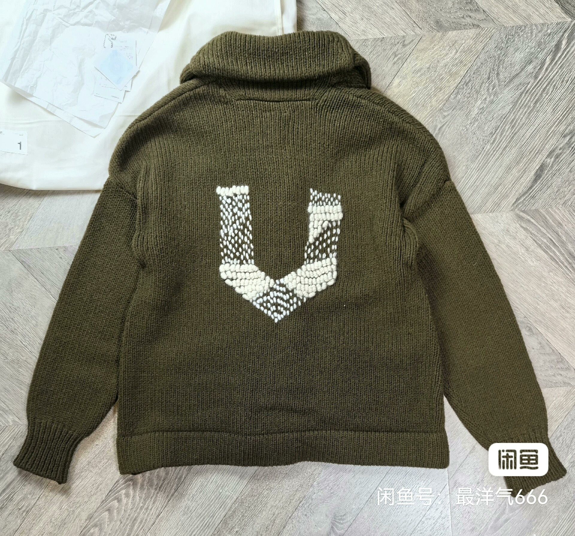 Visvim visvim cowichan knit cardigan with embroidery Size US S / EU 44-46 / 1 - 1 Thumbnail