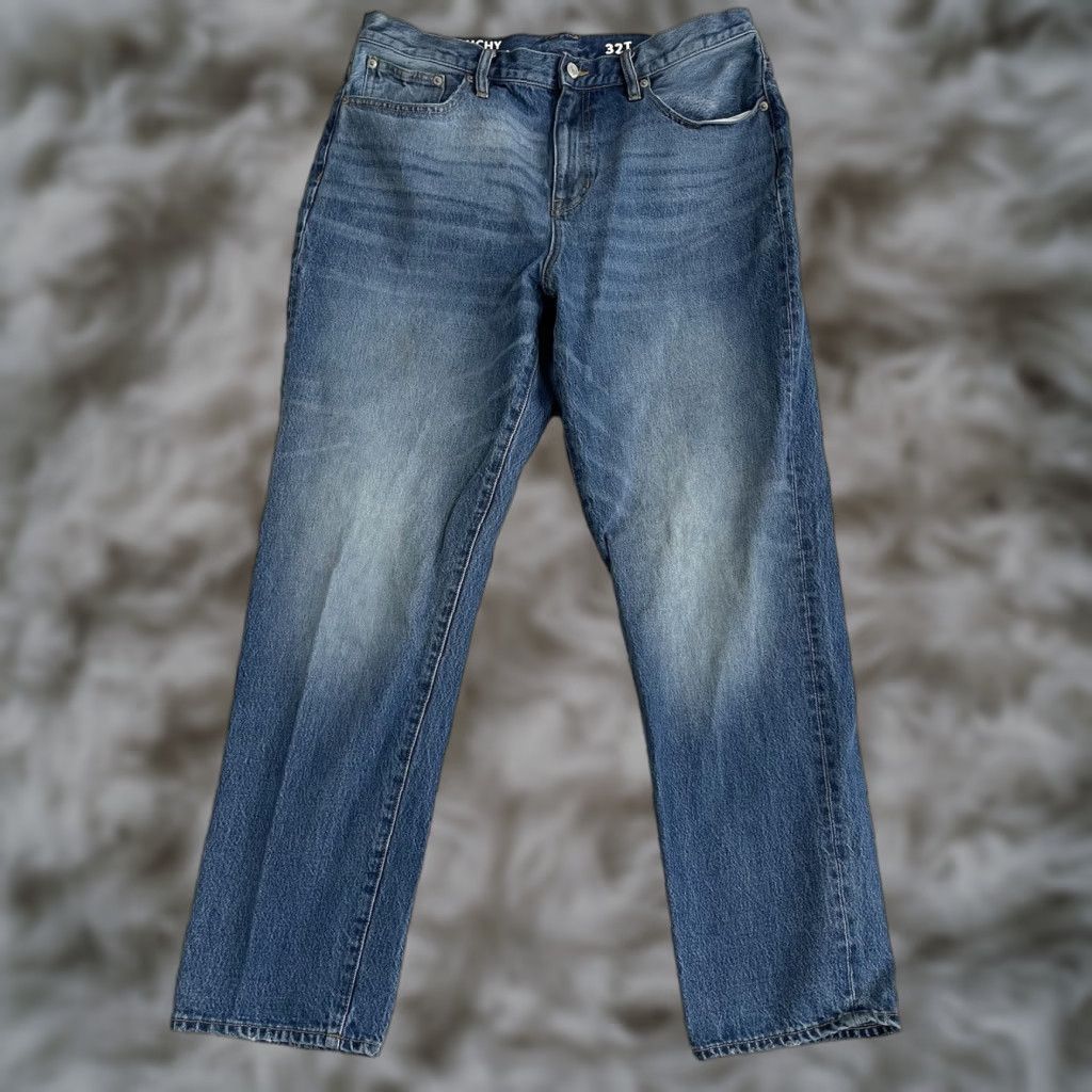 J.Crew VINTAGE J.CREW Jeans Women's 32T (36x30) Blue Slouchy Boyfriend High Rise Boho Mom Faded Jeans Size 24" / US 00 / IT 34 - 1 Thumbnail