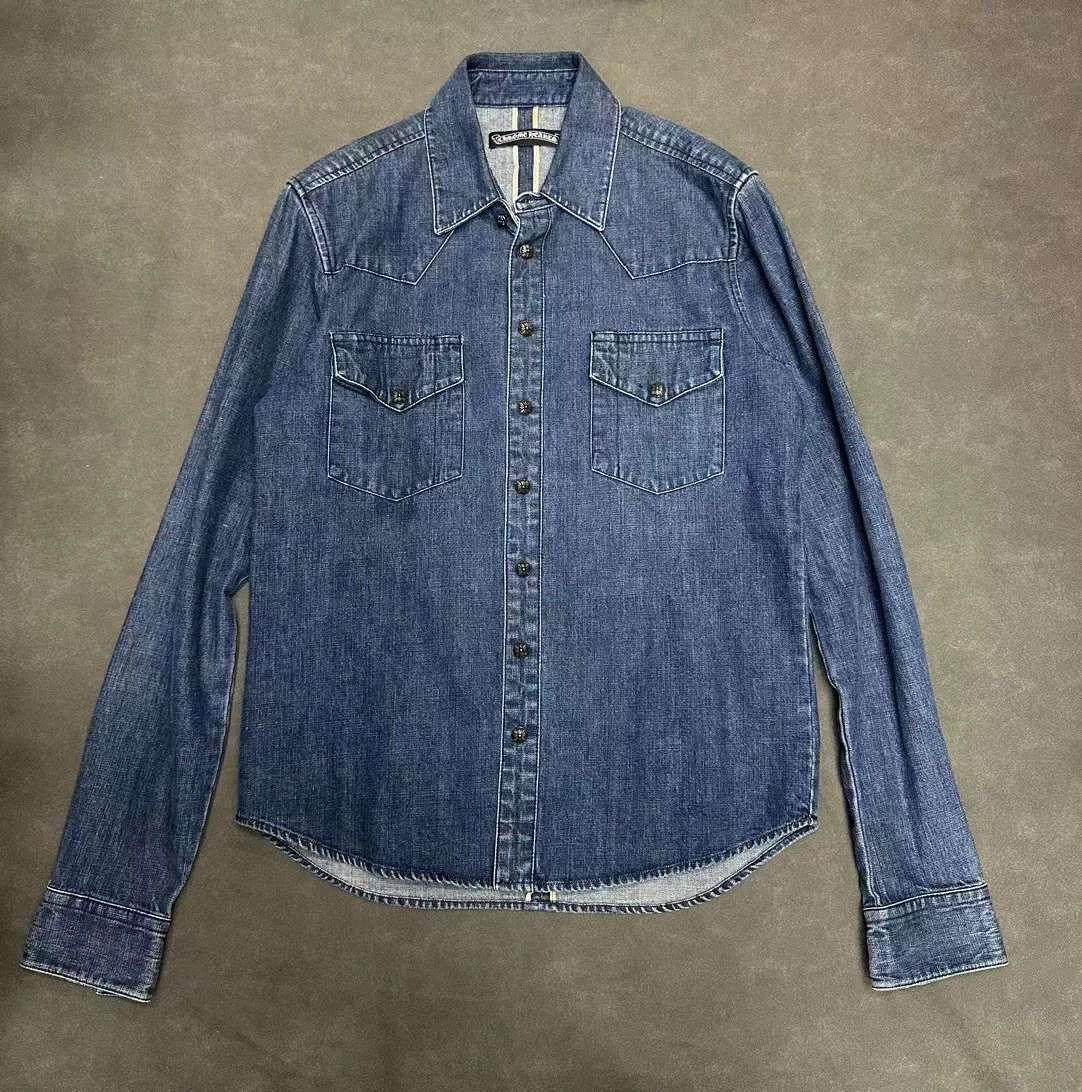 Chrome Hearts Chrome Hearts Denim Work Dog Patch Silver XS 95N Size US XS / EU 42 / 0 - 2 Thumbnail