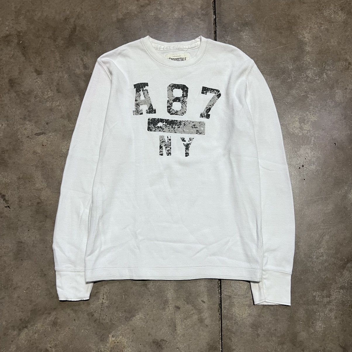 Aeropostale Vintage Aeropostale Long Sleeve Thermal Shirt Aero AE87 Y2K Size US XL / EU 56 / 4 - 1 Thumbnail