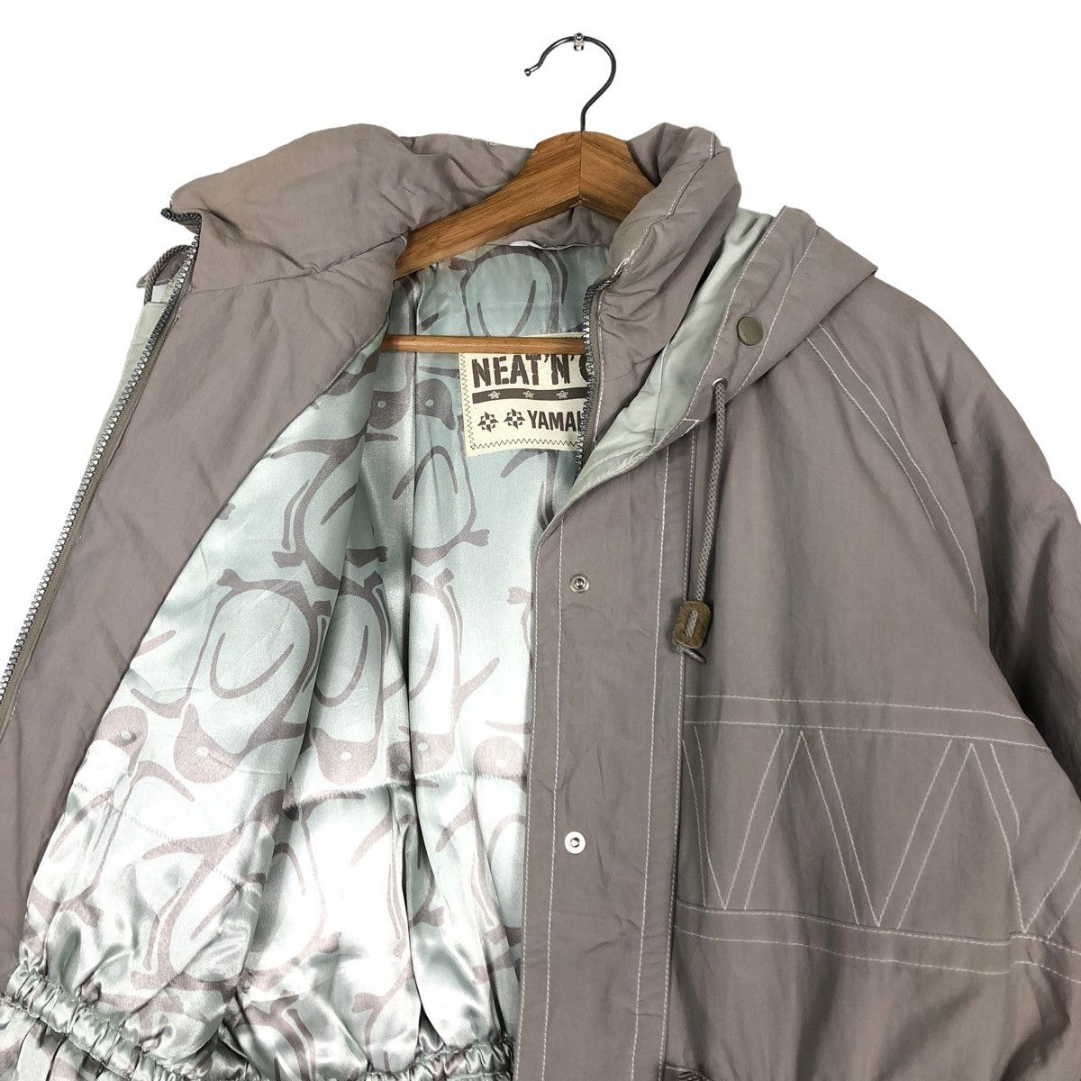 Japanese Brand 🔥VINTAGE WINTER SKI JACKET YAMAHA BONDAGE PARACHUTE DESIGN Size L / US 10 / IT 46 - 13 Thumbnail