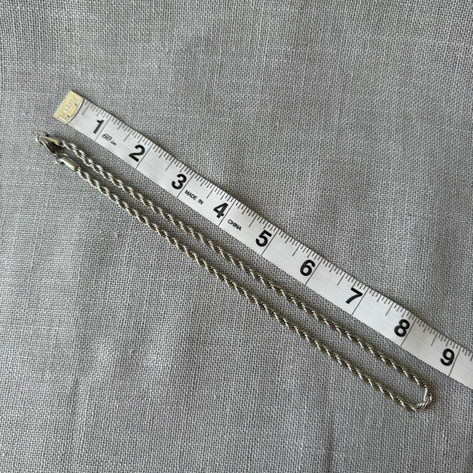 Other Twisted rope stainless steel silver MENS2 Size ONE SIZE - 3 Thumbnail