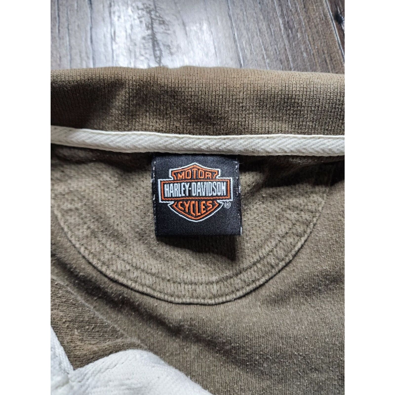 Harley Davidson VINTAGE Harley Davidson Polo Shirt Mens 2XL Short Sleeve Green Cotton Distressed Gatlinburg TN Polo Mens 2XL Size US XXL / EU 58 / 5 - 4 Thumbnail